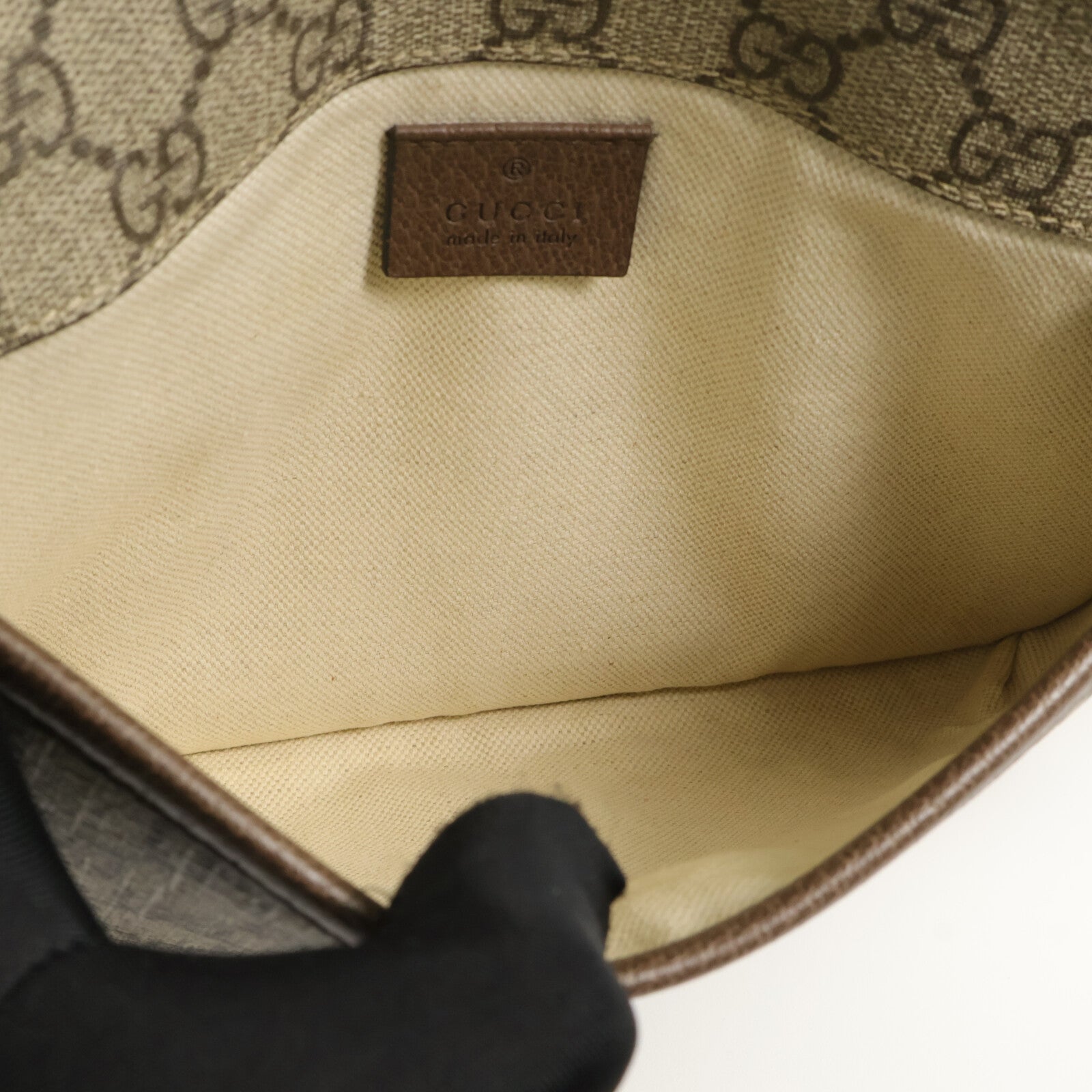 GUCCI 塗層帆布Neo Vintage GG Supreme肩背袋