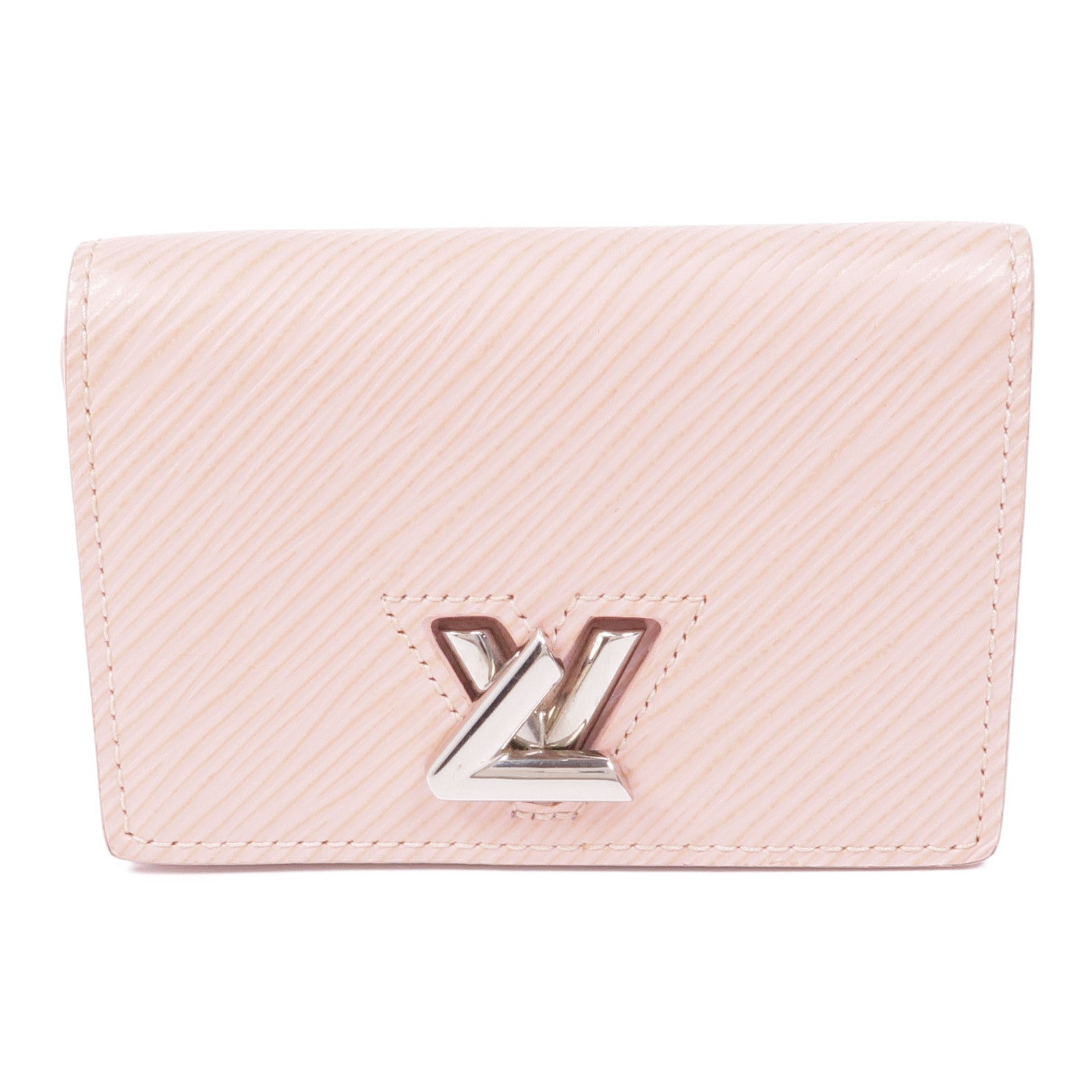 LOUIS VUITTON Epi Card Holder銀扣卡片套