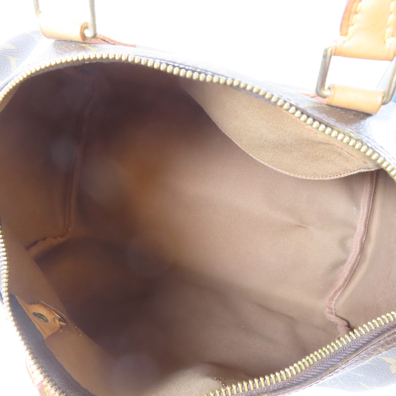 LOUIS VUITTON 【激減優惠】Monogram Speedy 30金扣手挽袋啡色