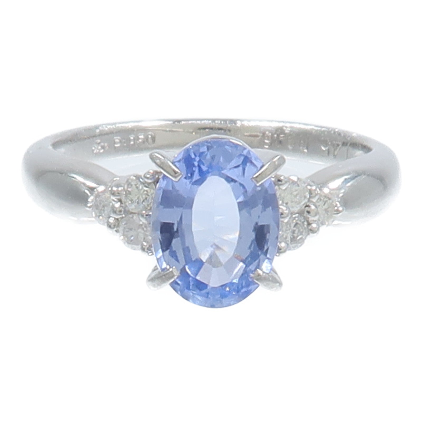 JEWELRY PT850鉑金Color Stone Diamond Ring彩色寶石戒指