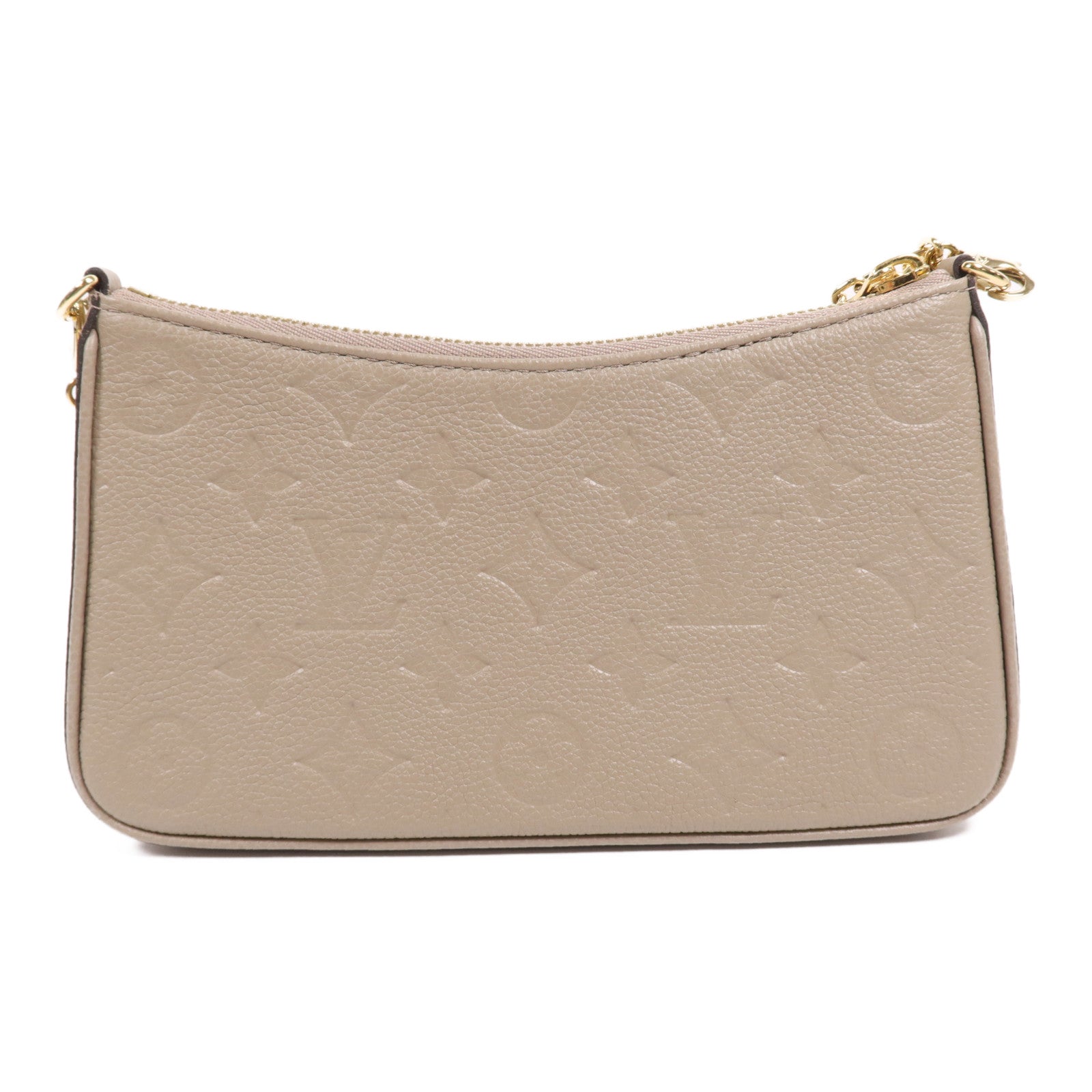 LOUIS VUITTON Monogram Empreinte Easy Pouch On Strap金扣肩背袋