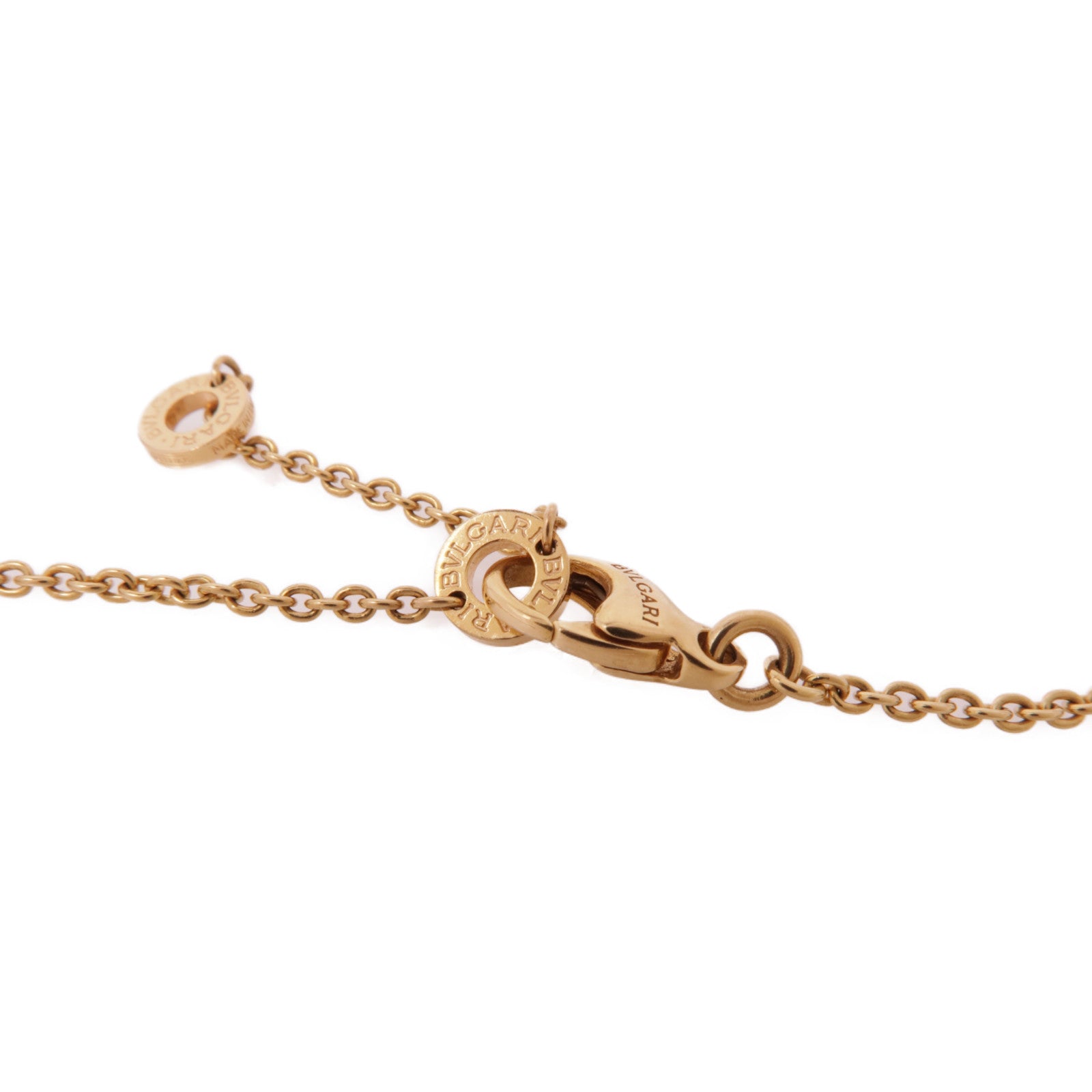 BVLGARI 18K玫瑰金/陶瓷B-Zero1 Necklace項鍊