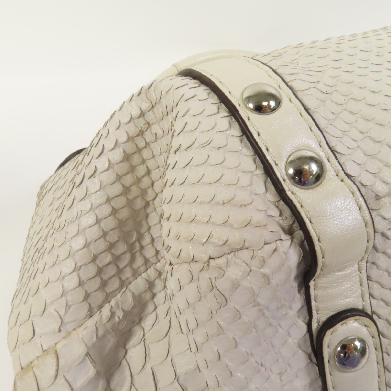 COACH 牛皮皮革2way Shoulder Bag銀扣手挽肩背兩用袋