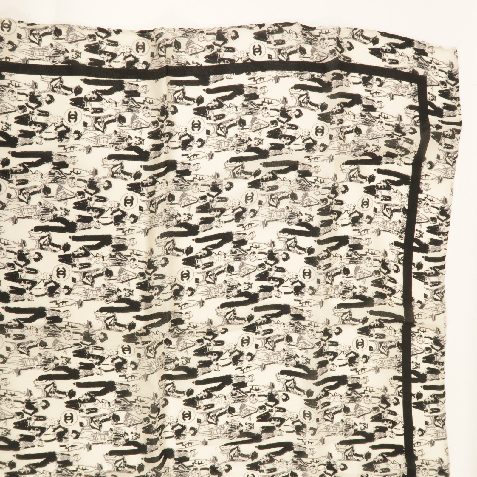 CHANEL 絲質Scarf絲巾 60x60