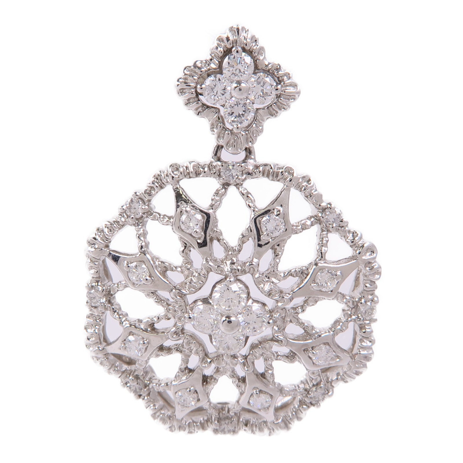JEWELRY 【激減優惠】PT900鉑金Diamond Pendant Top鑽石吊墜