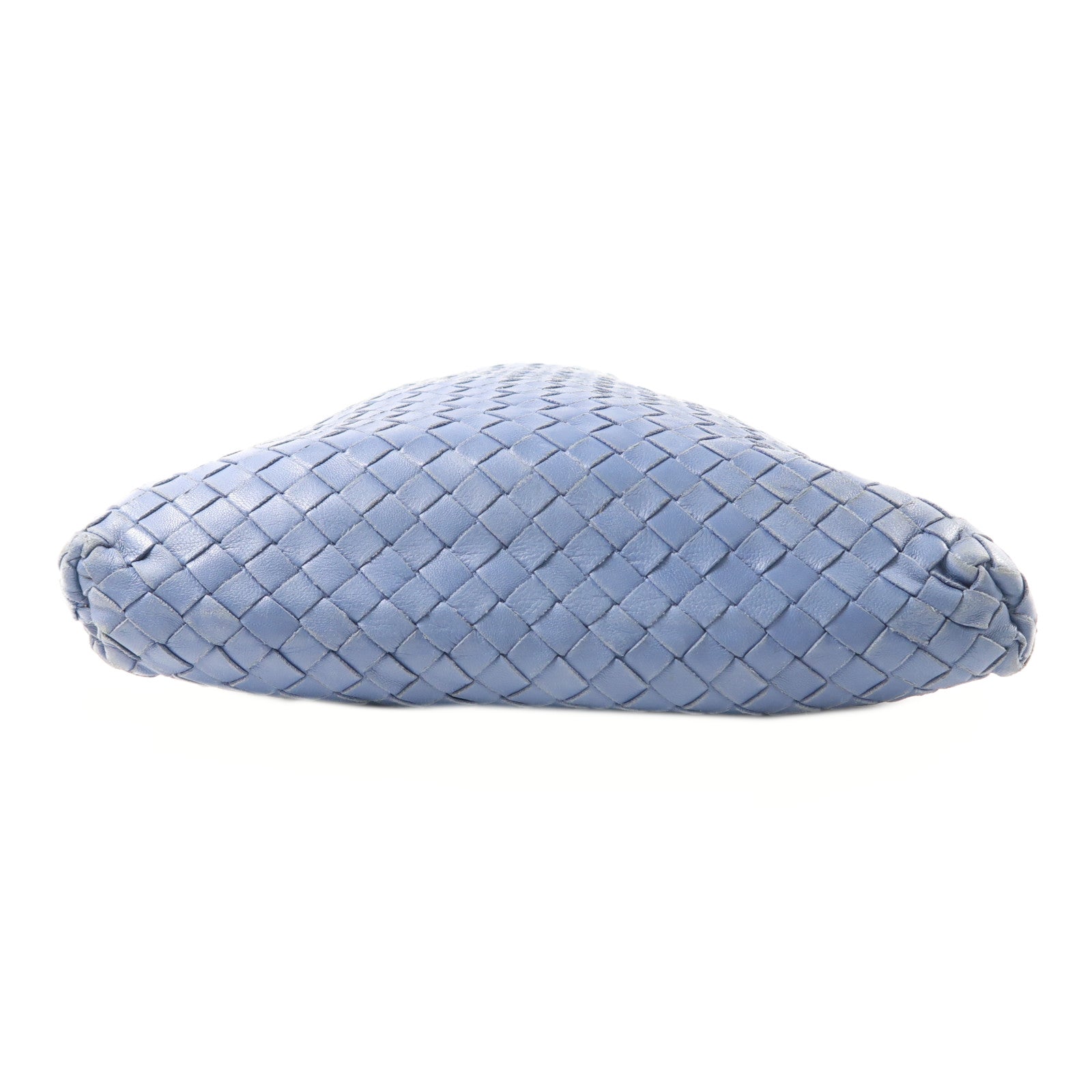 BOTTEGA VENETA 牛皮皮革Shoulder Bag金扣肩背袋藍色