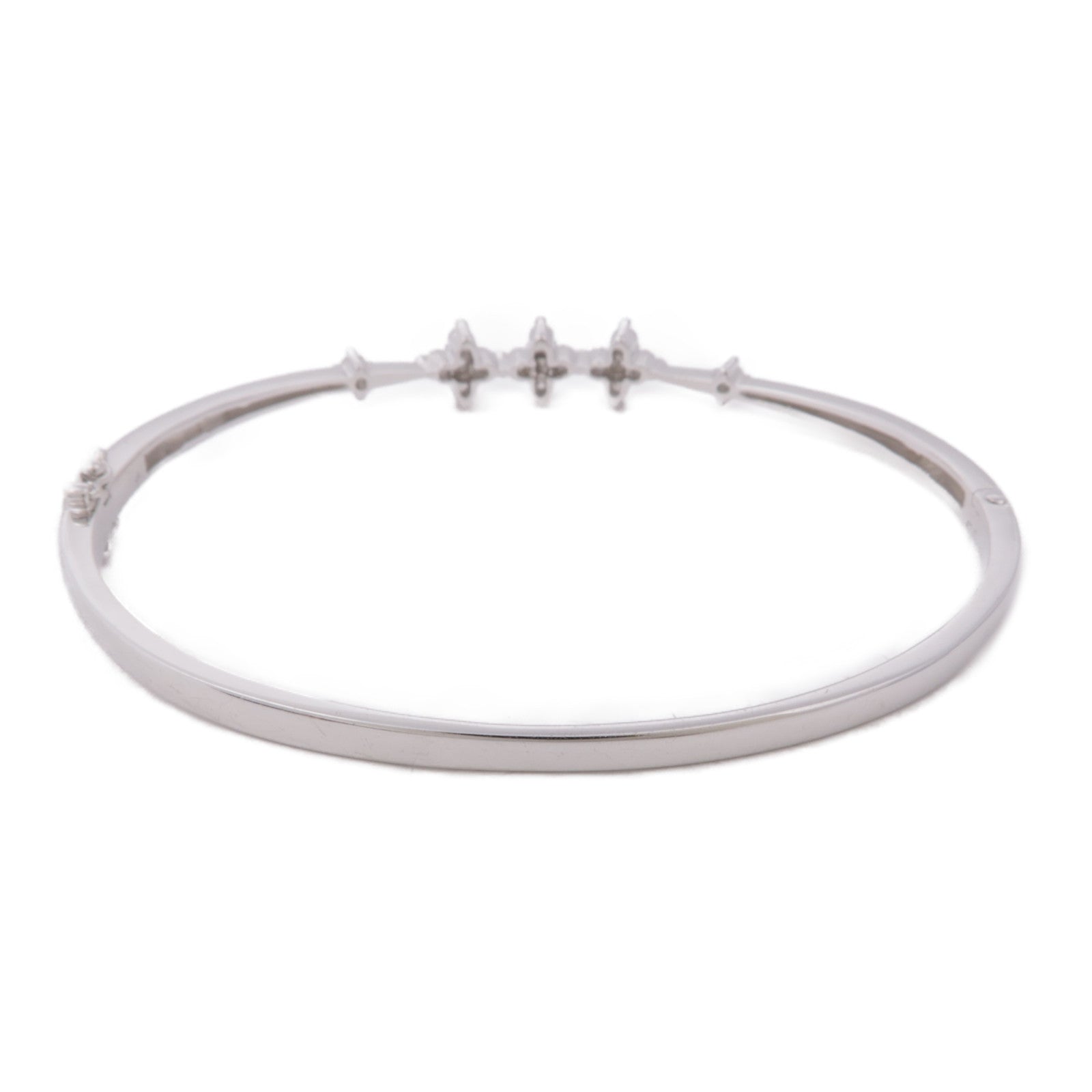 JEWELRY 18K白金Diamond Bangle鑽石手鐲