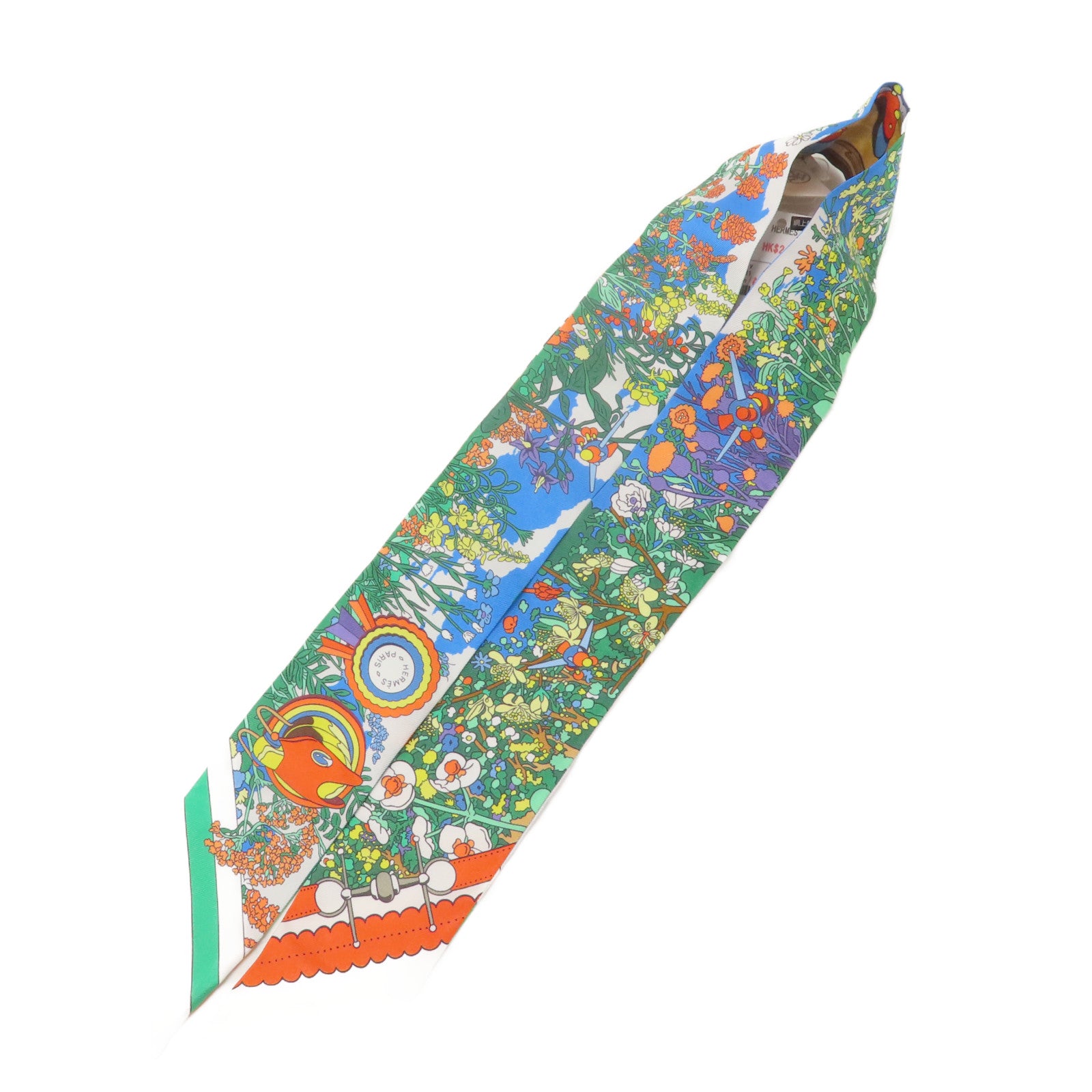 HERMES 絲質Twilly絲巾