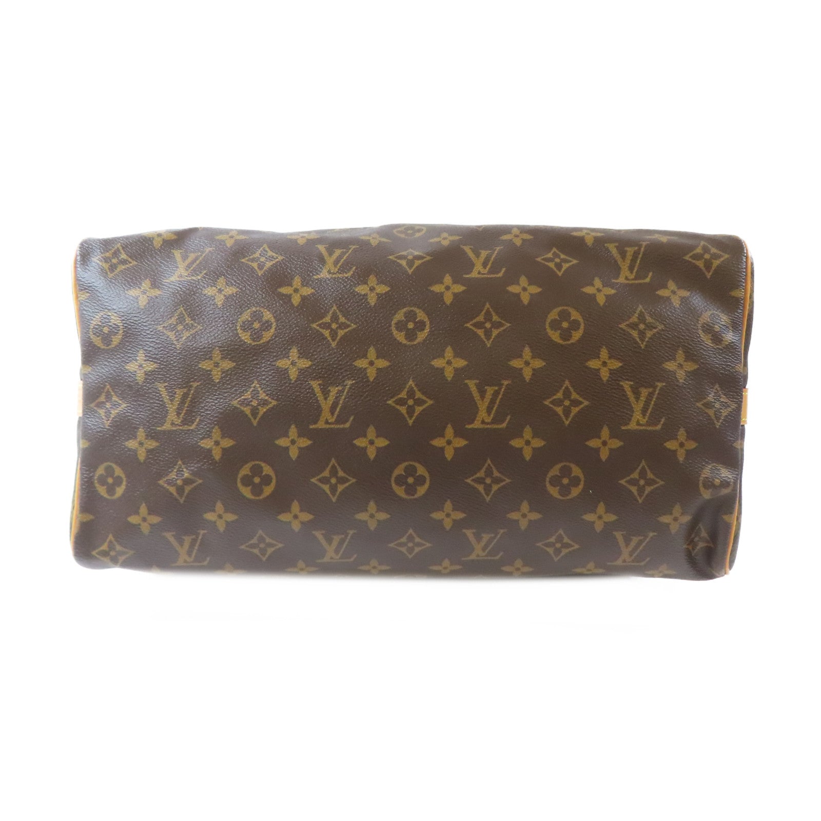 LOUIS VUITTON Monogram Speedy Bandouliere 35金扣手挽肩背兩用袋啡色