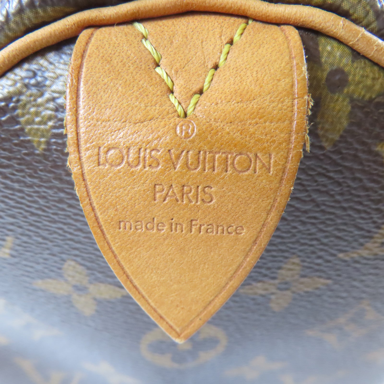 LOUIS VUITTON 【激減優惠】Monogram Speedy 30金扣手挽袋啡色