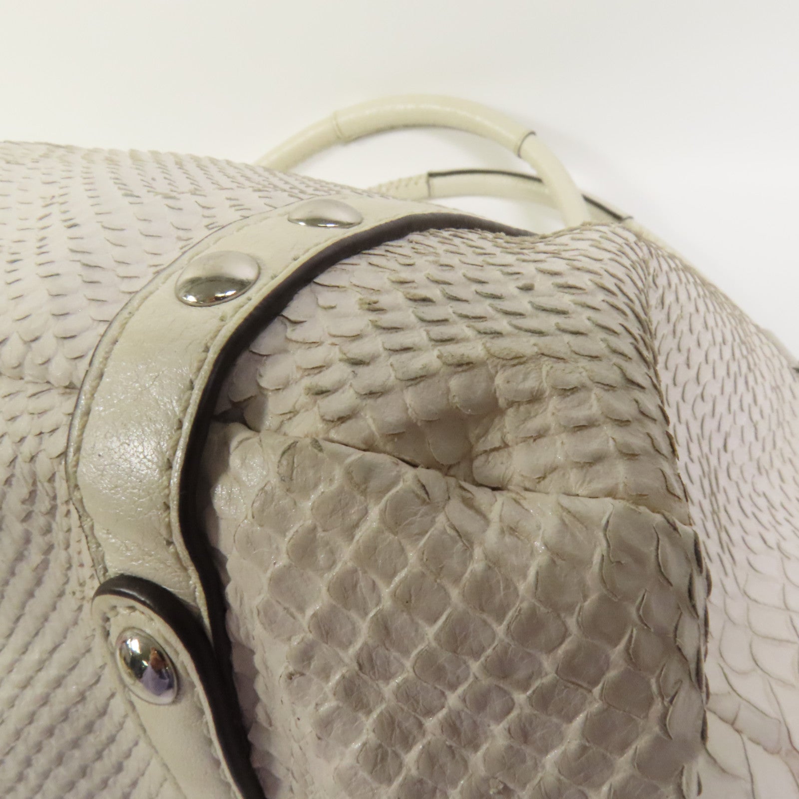 COACH 牛皮皮革2way Shoulder Bag銀扣手挽肩背兩用袋