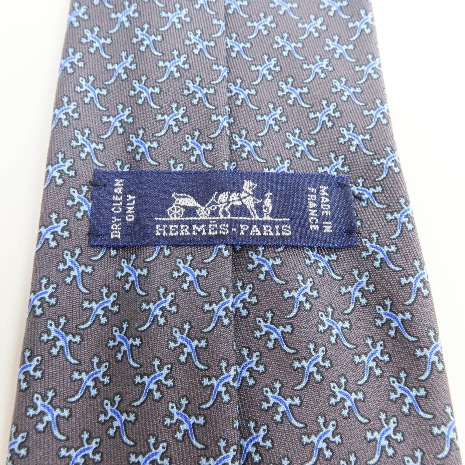 HERMES 絲質Tie領帶