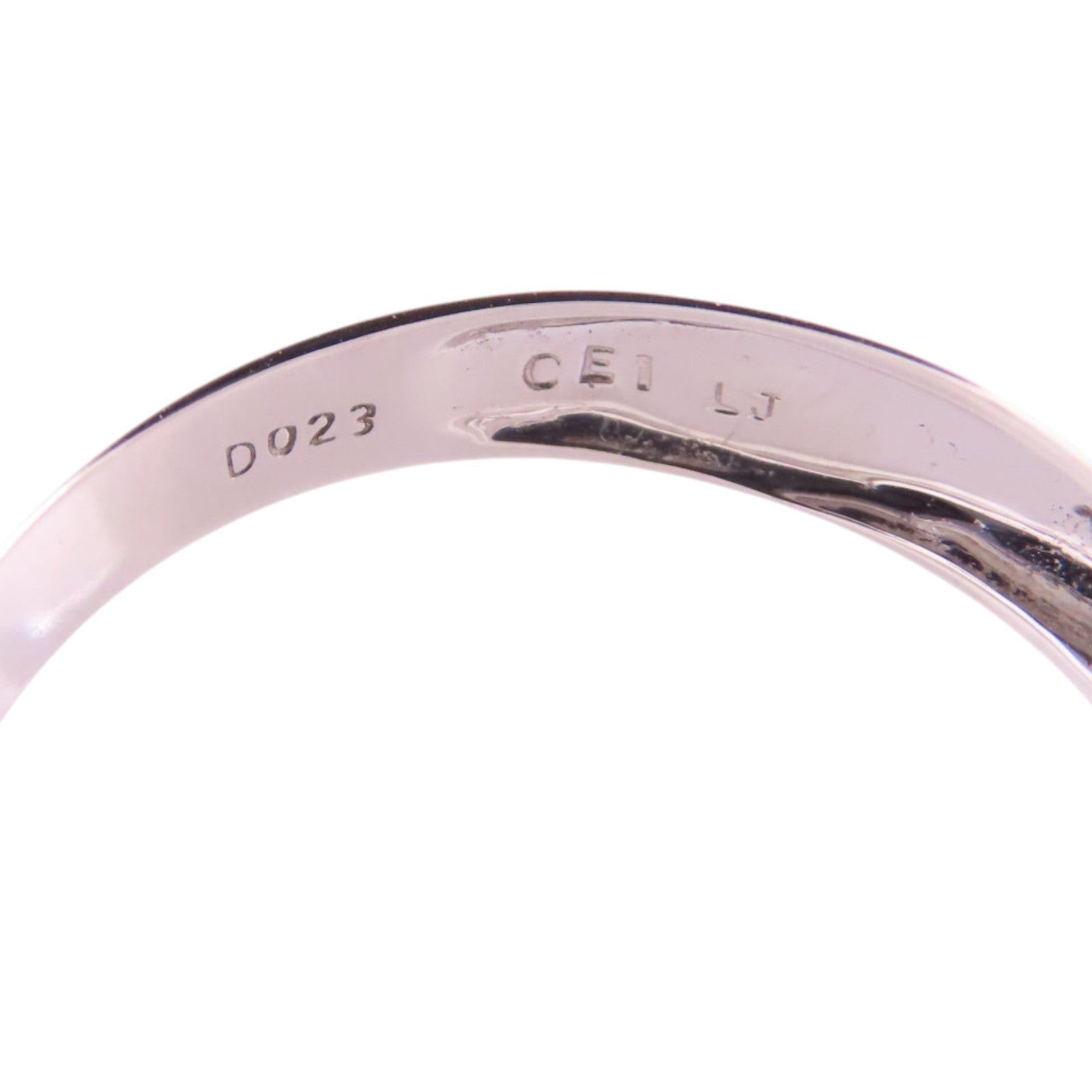 JEWELRY 【激減優惠】18K白金/鑽石Diamond Ring戒指US#6