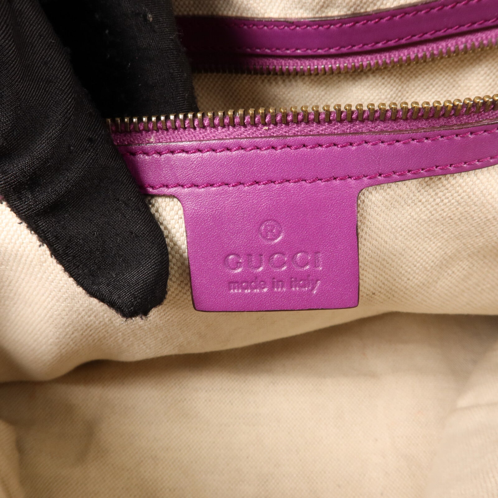 GUCCI 帆布Scarlett手挽肩背兩用袋