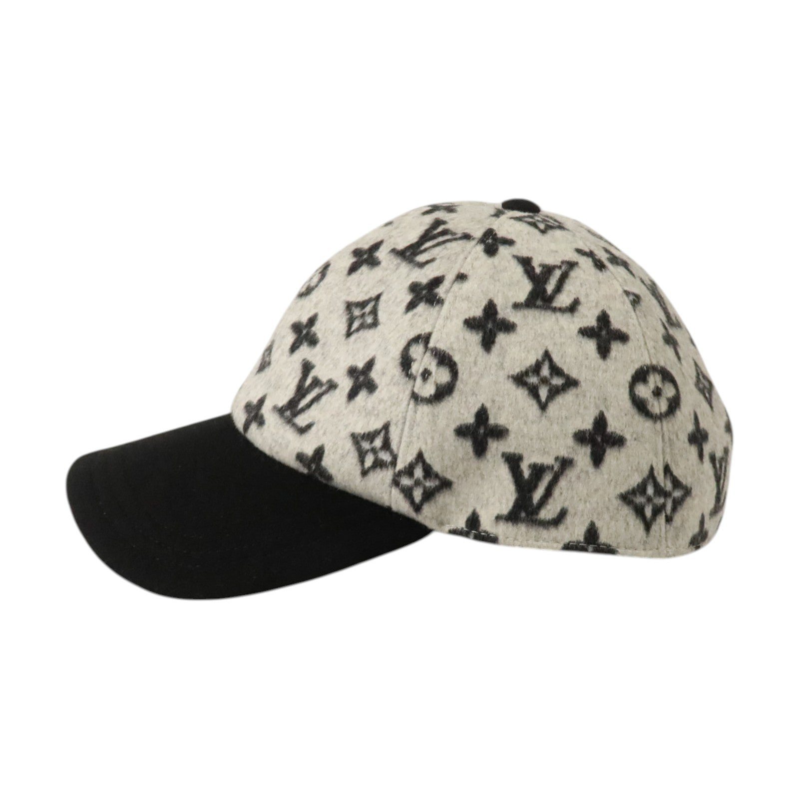 LOUIS VUITTON 羊毛Carry On Cap金扣帽子
