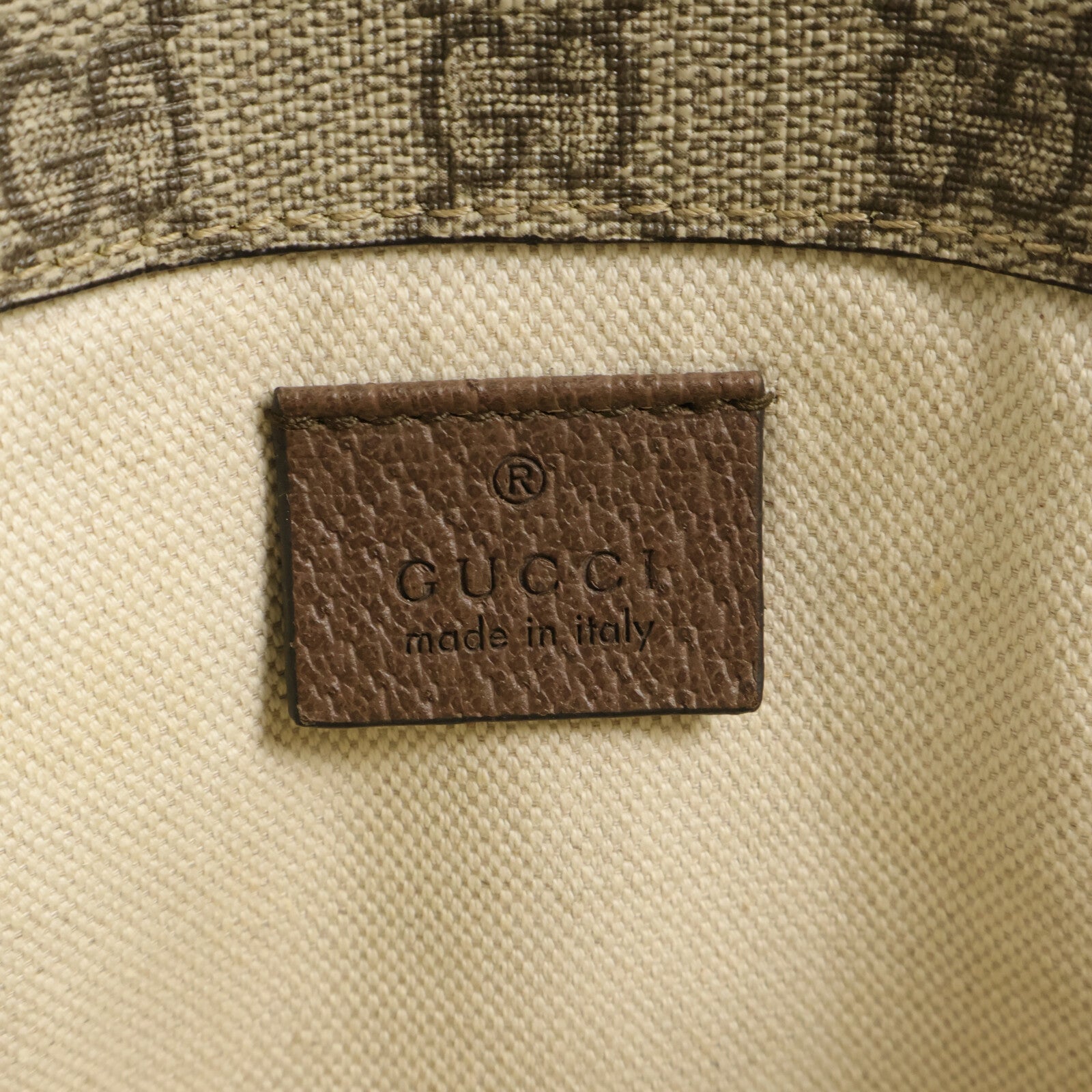GUCCI 塗層帆布Neo Vintage GG Supreme肩背袋