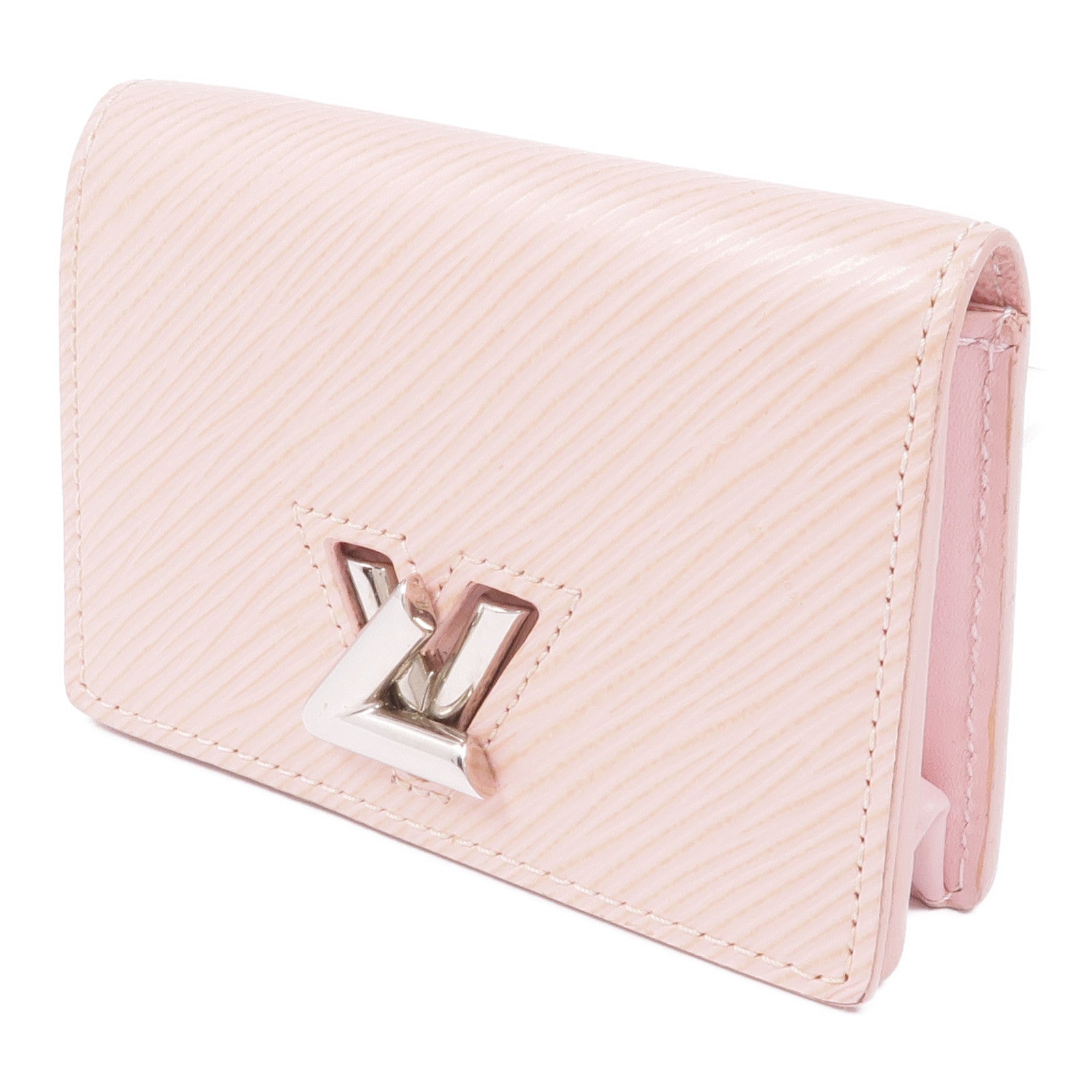 LOUIS VUITTON Epi Card Holder銀扣卡片套