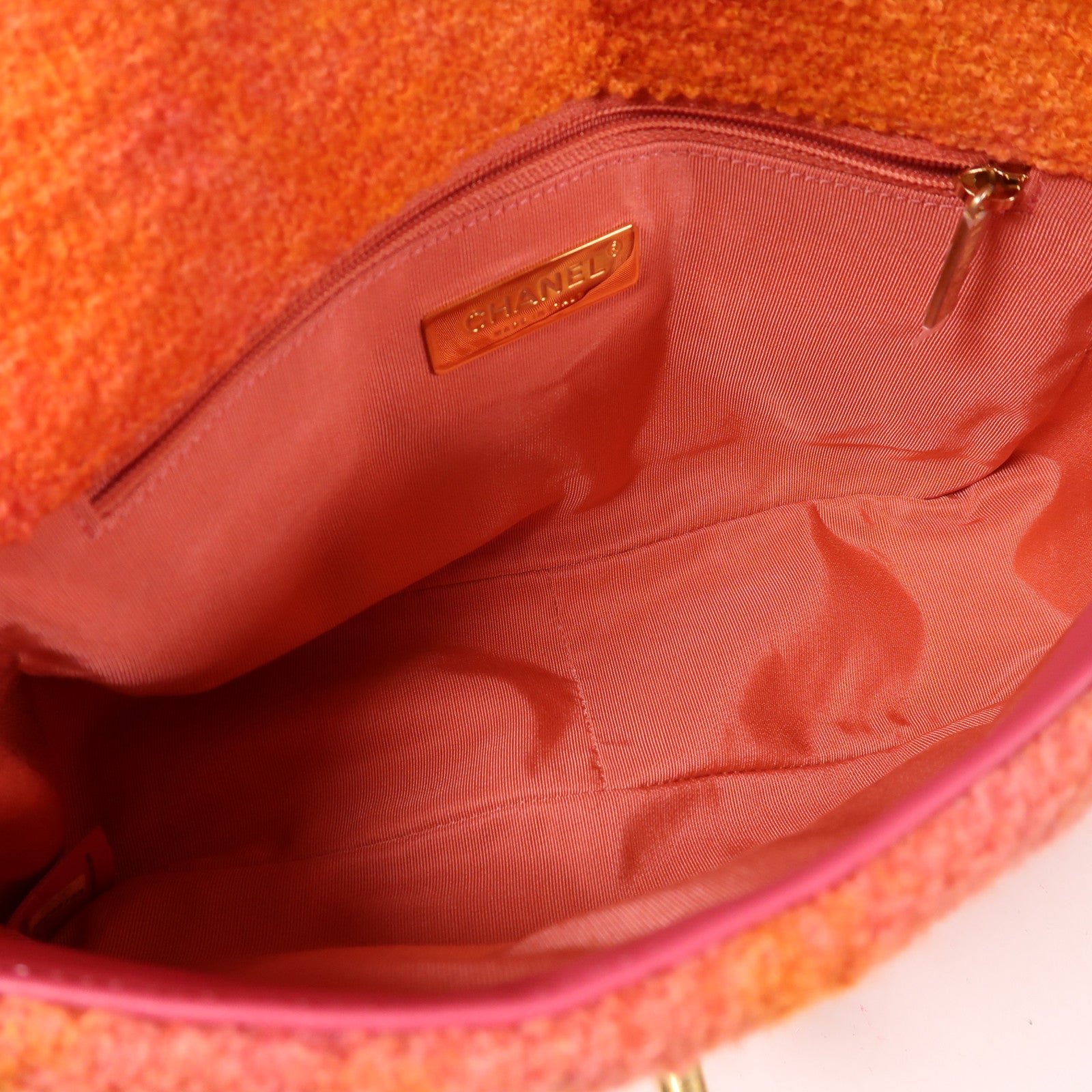 CHANEL 粗花呢C19 Shoulder Bag手挽肩背兩用袋