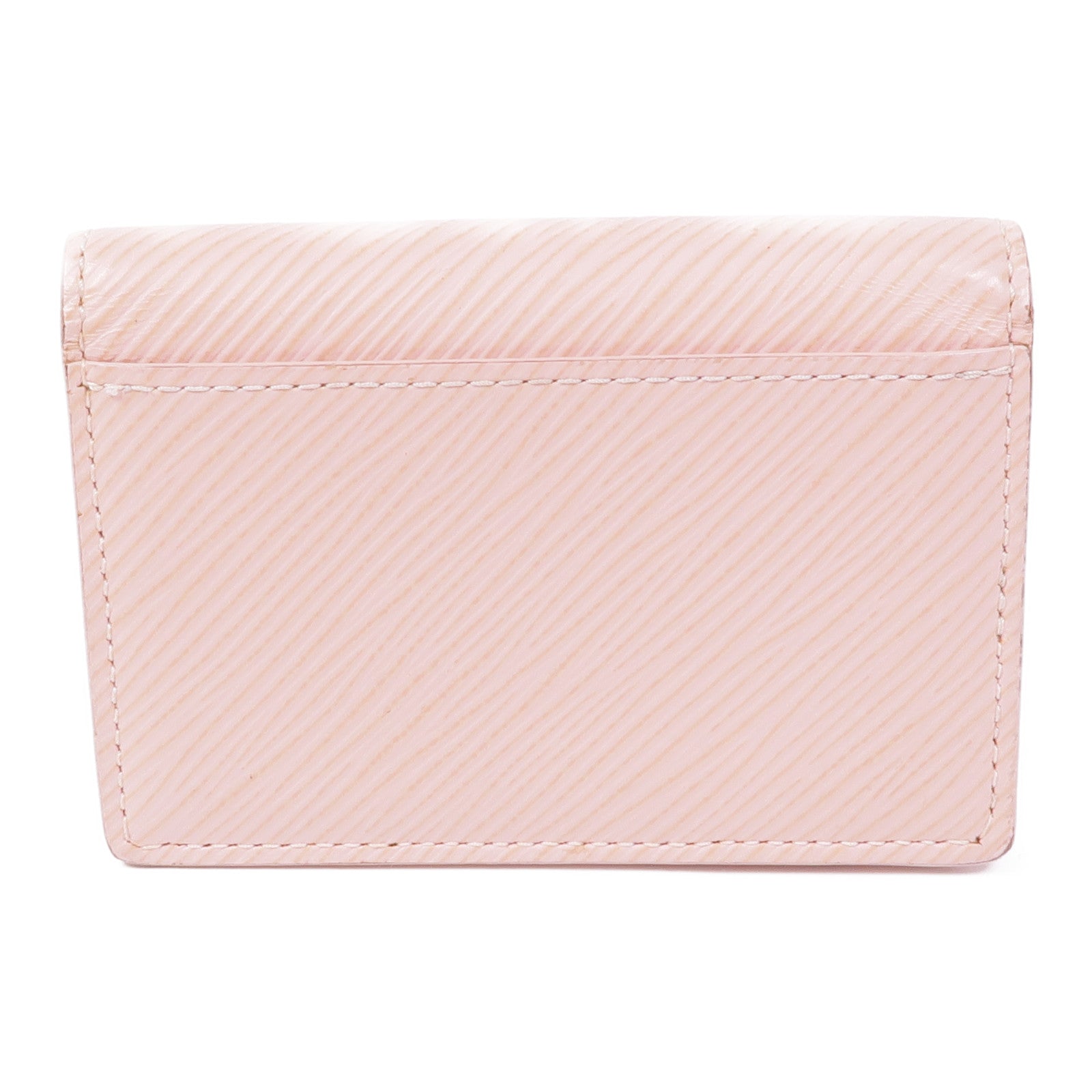 LOUIS VUITTON Epi Card Holder銀扣卡片套