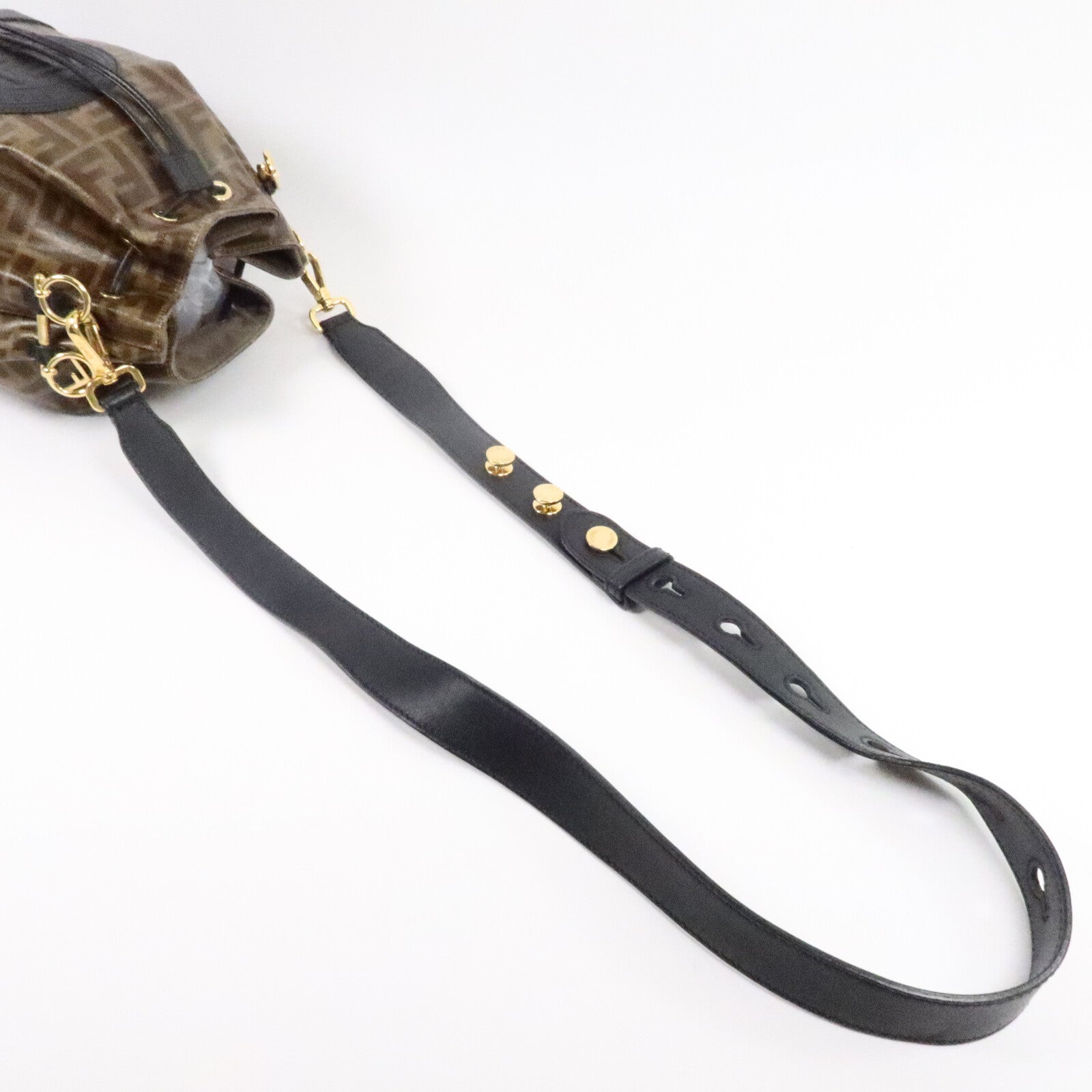 FENDI 塗層帆布Mon Tresor肩背袋