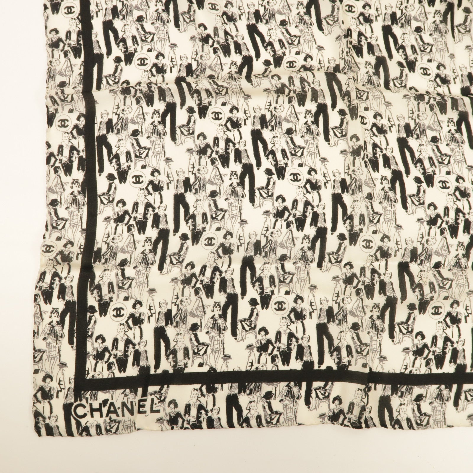 CHANEL 絲質Scarf絲巾 60x60