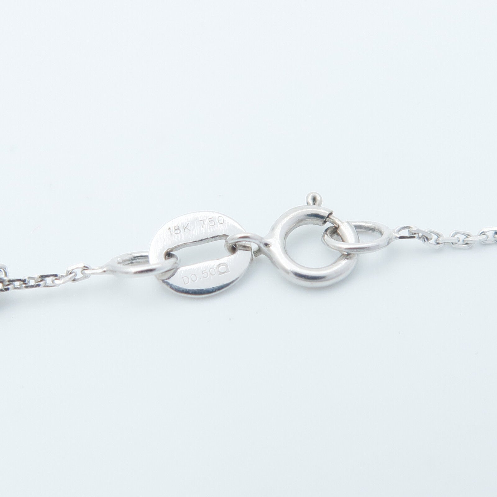 JEWELRY 18K白金Diamond Necklace鑽石項鍊