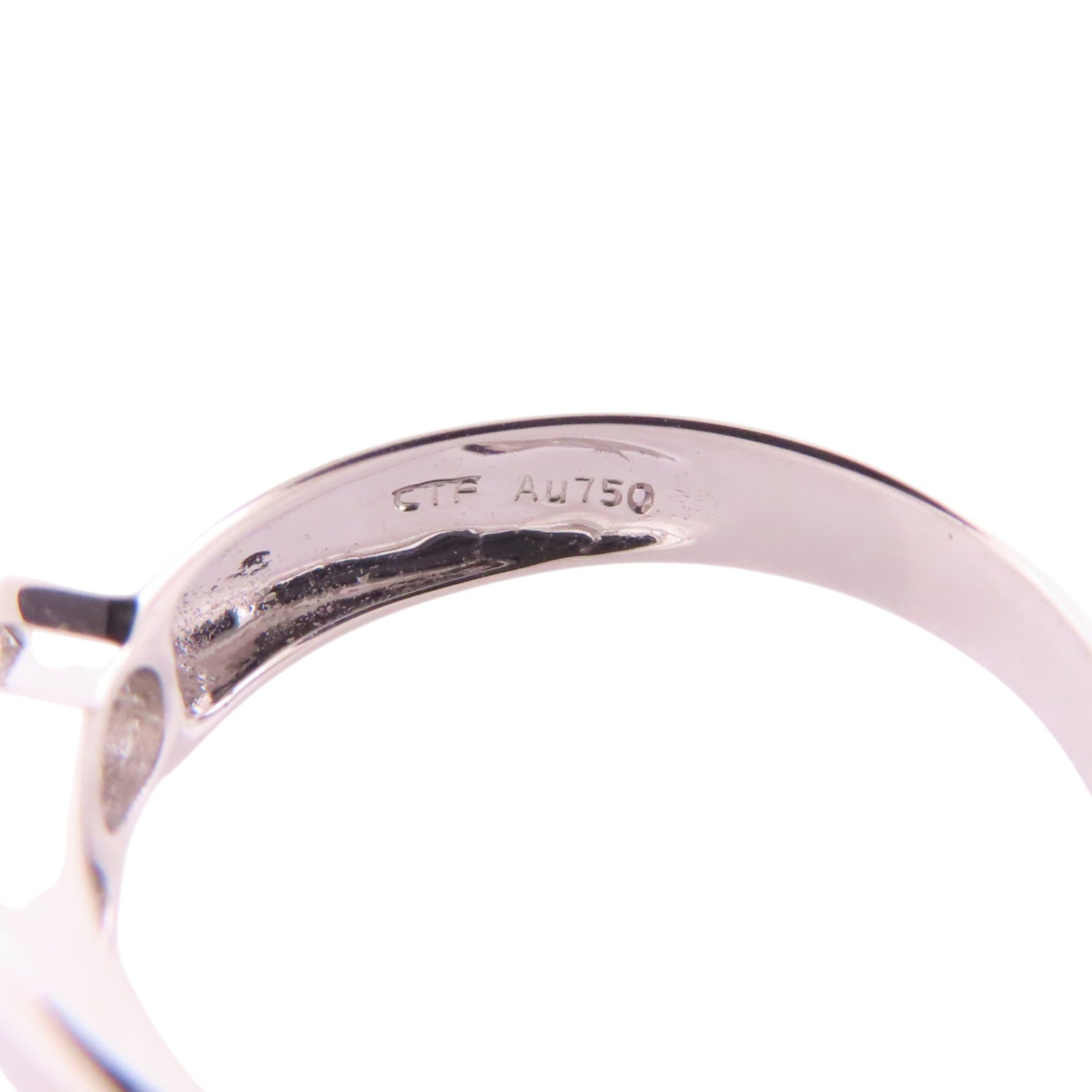 JEWELRY 18K白金/鑽石Diamond Ring戒指US#6