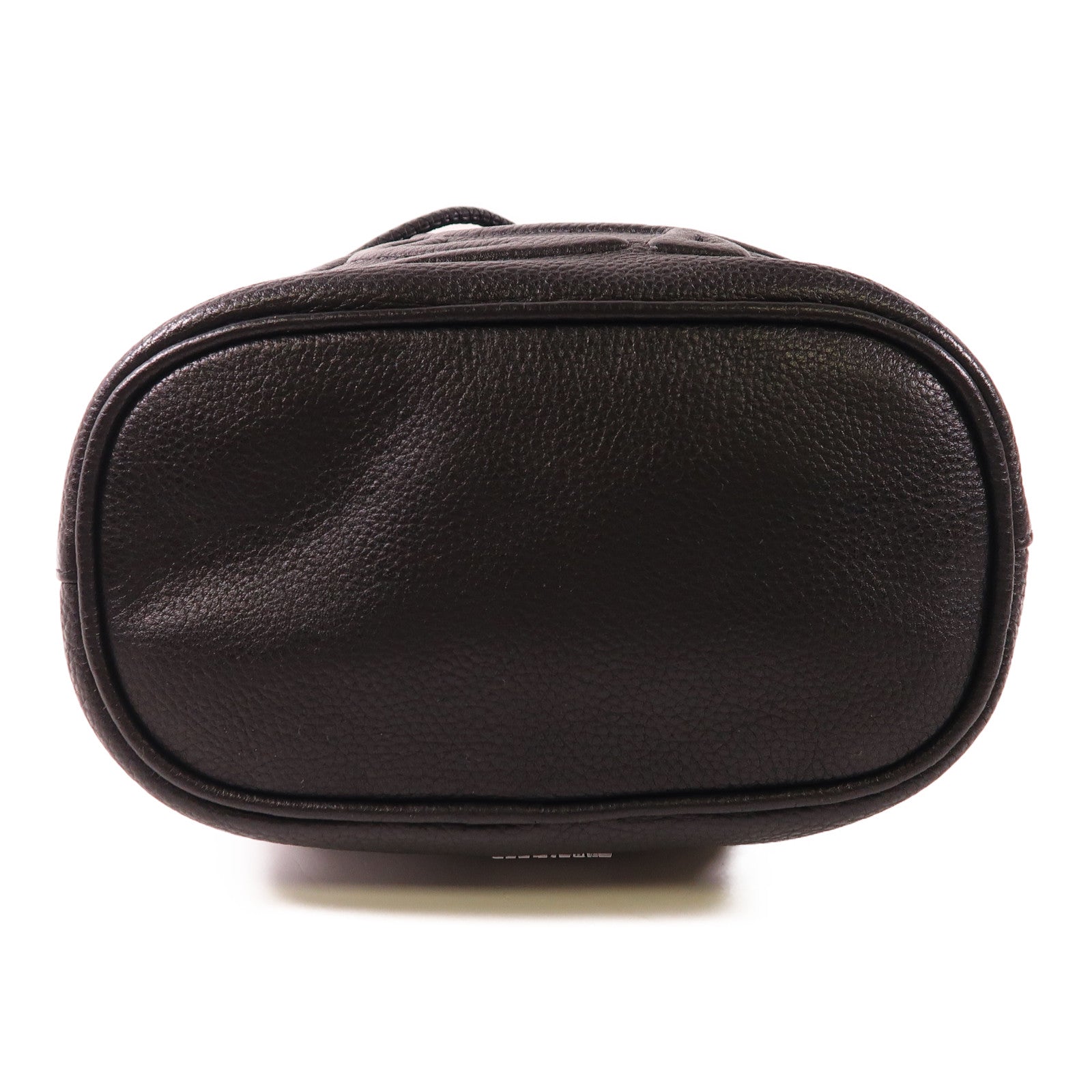 KARL LAGERFELD 牛皮皮革Bucket Bag鏈帶肩背袋