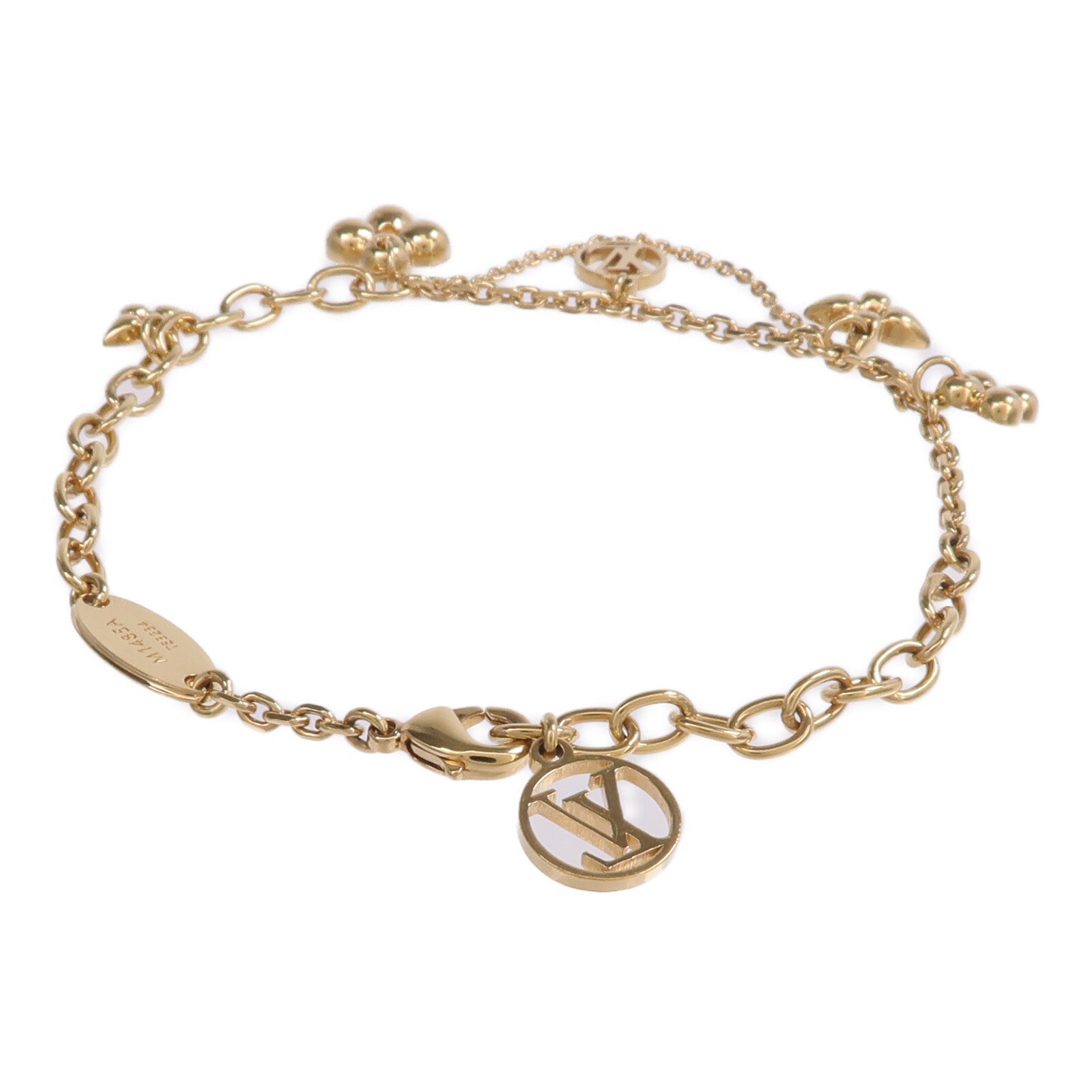 LOUIS VUITTON 金屬Blooming Supple Bracelet手鏈