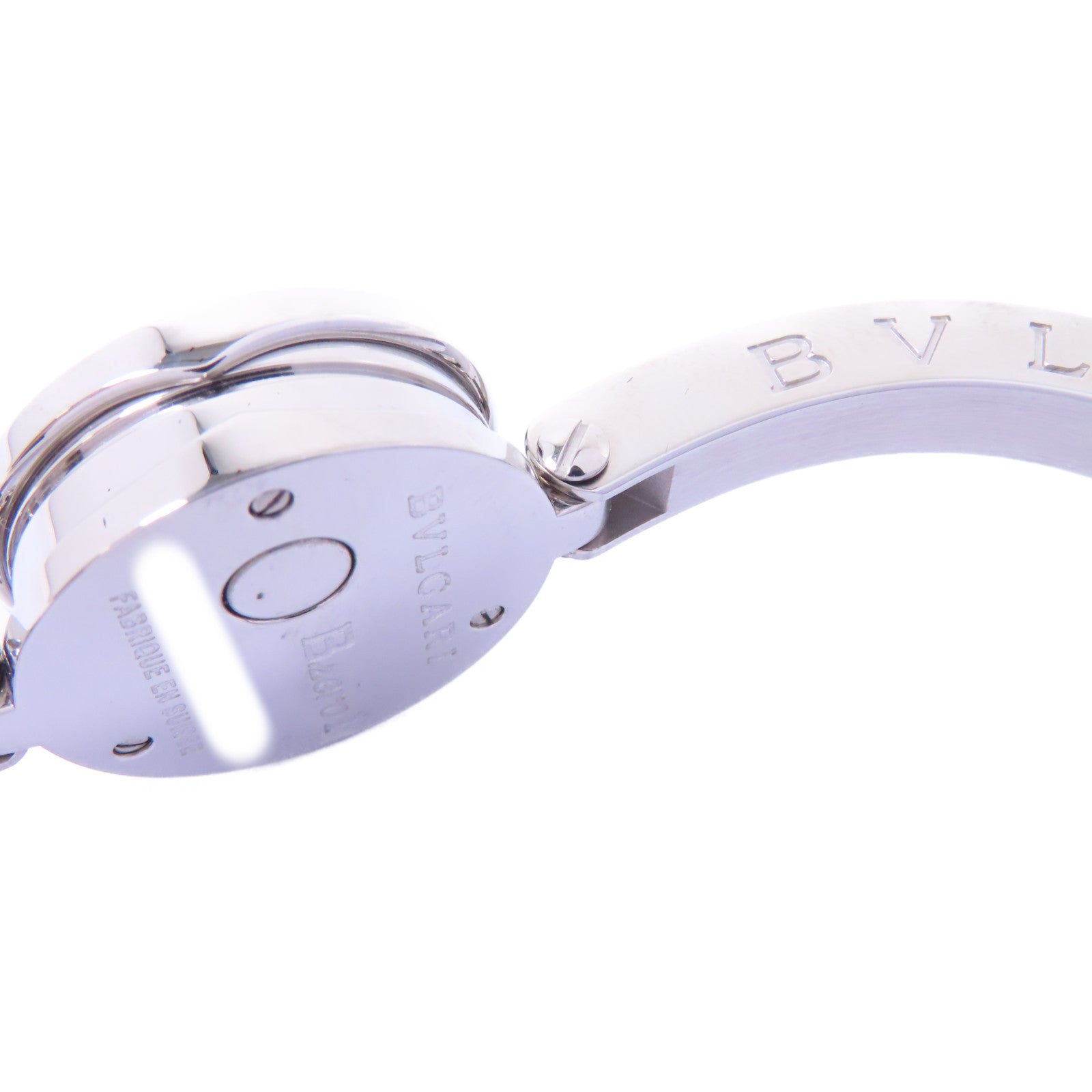 BVLGARI B-zero1 Watch不鏽鋼手錶石英機芯白色