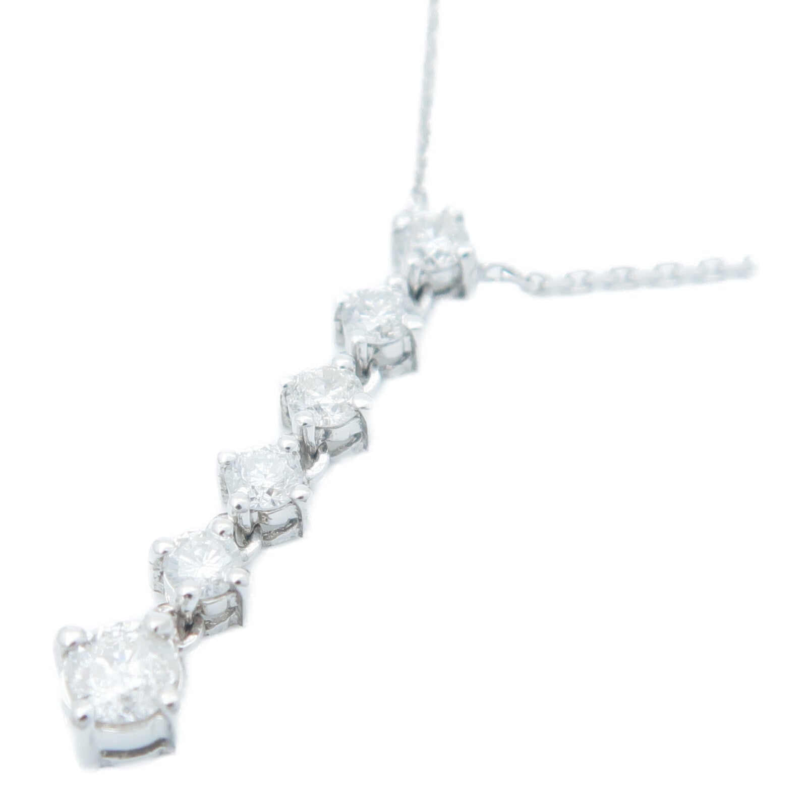 JEWELRY 18K白金Diamond Necklace鑽石項鍊