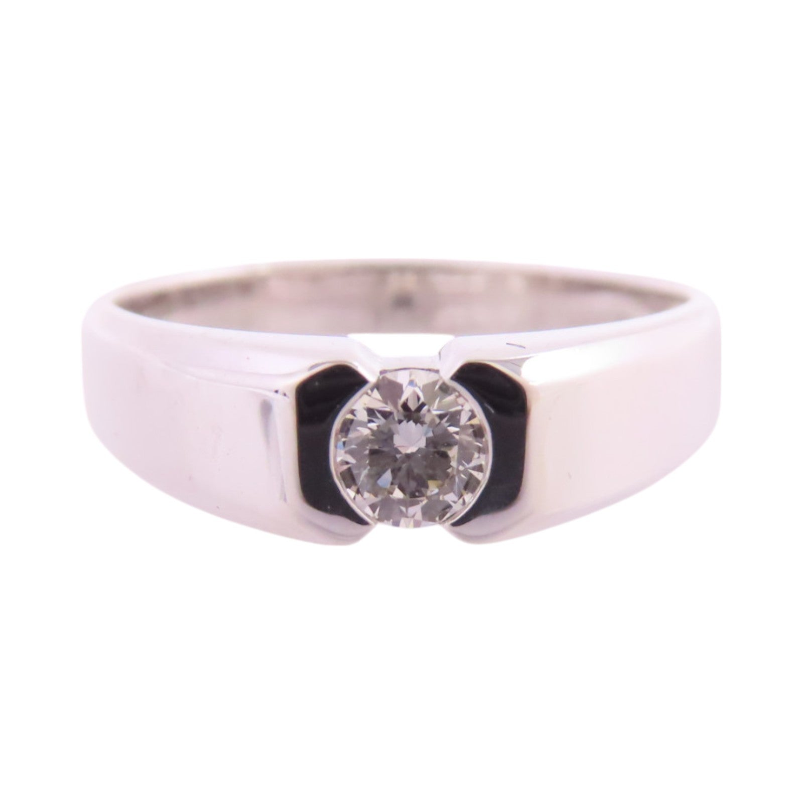 JEWELRY 18K白金/鑽石Diamond Ring戒指US#6