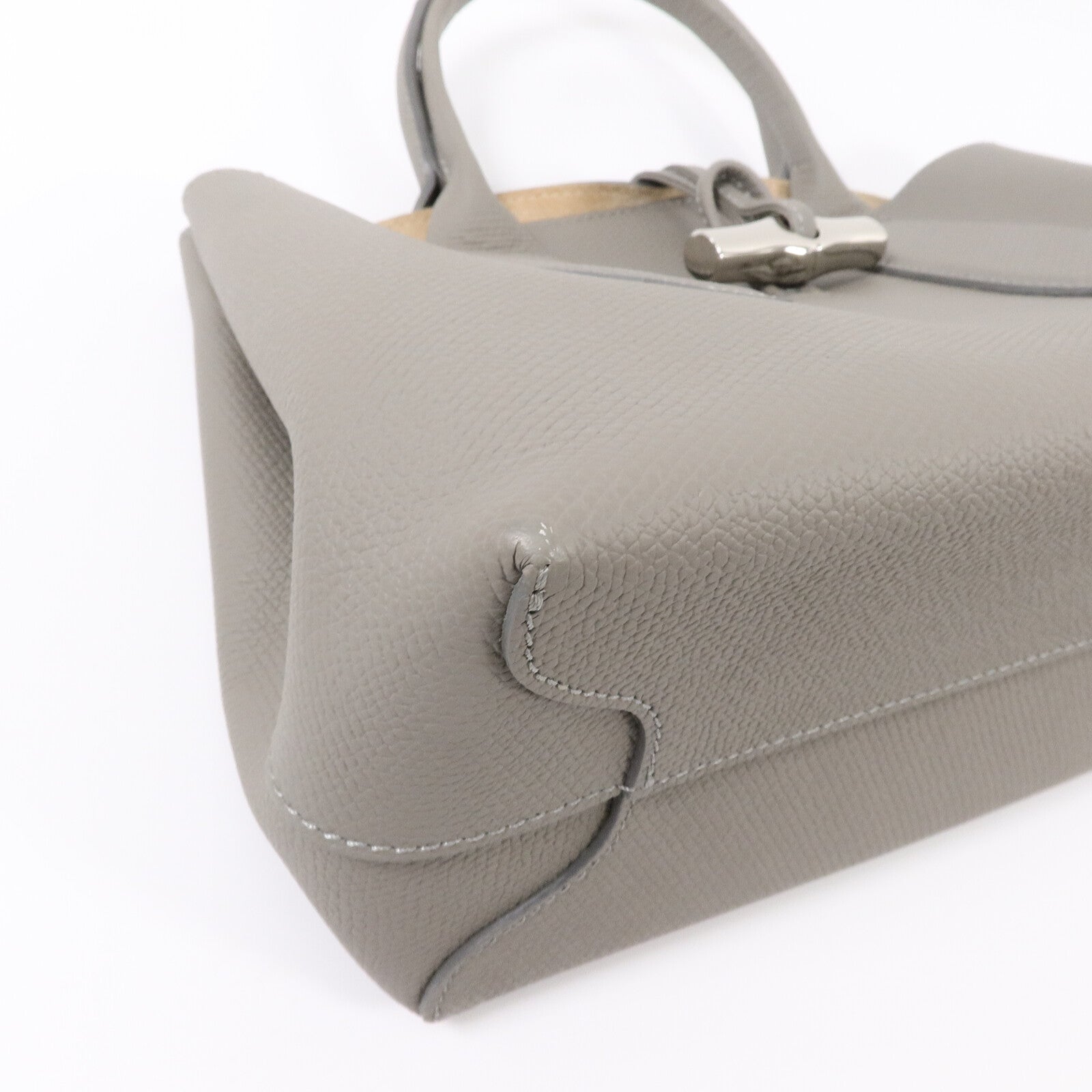 Longchamp 牛皮皮革Roseau M Handbag手挽肩背兩用袋
