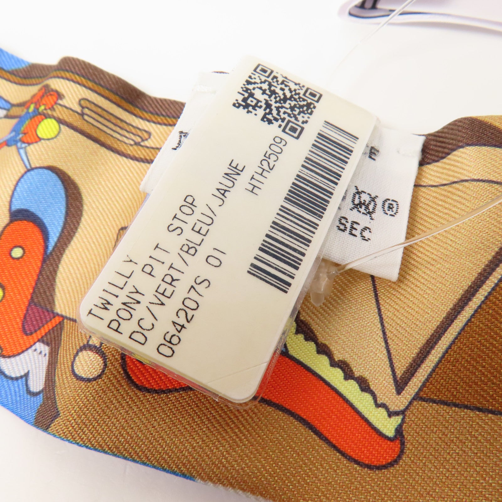 HERMES 絲質Twilly絲巾