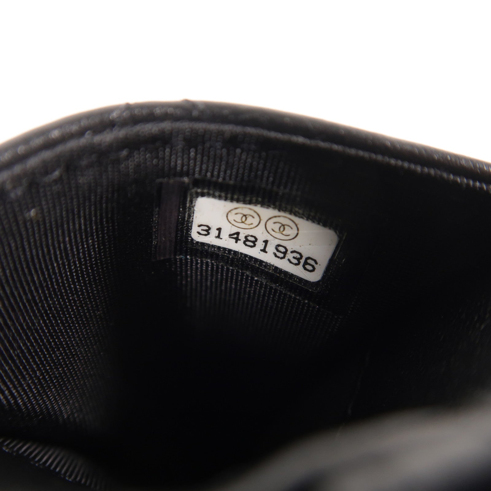 CHANEL 牛皮皮革Hand Bag金扣鏈帶手挽袋