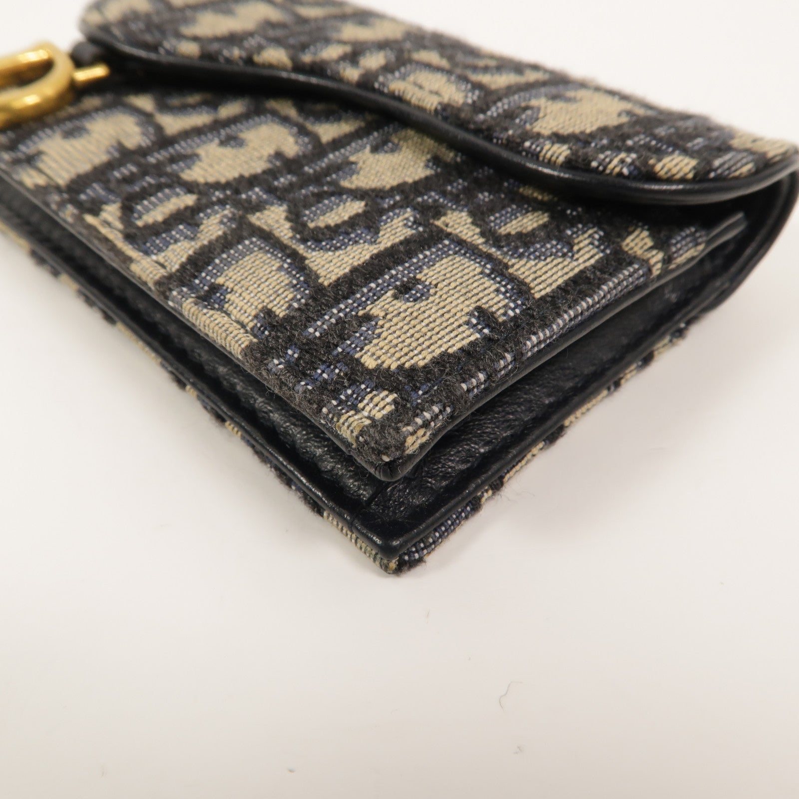Dior Oblique帆布Saddle Card Holder卡片套
