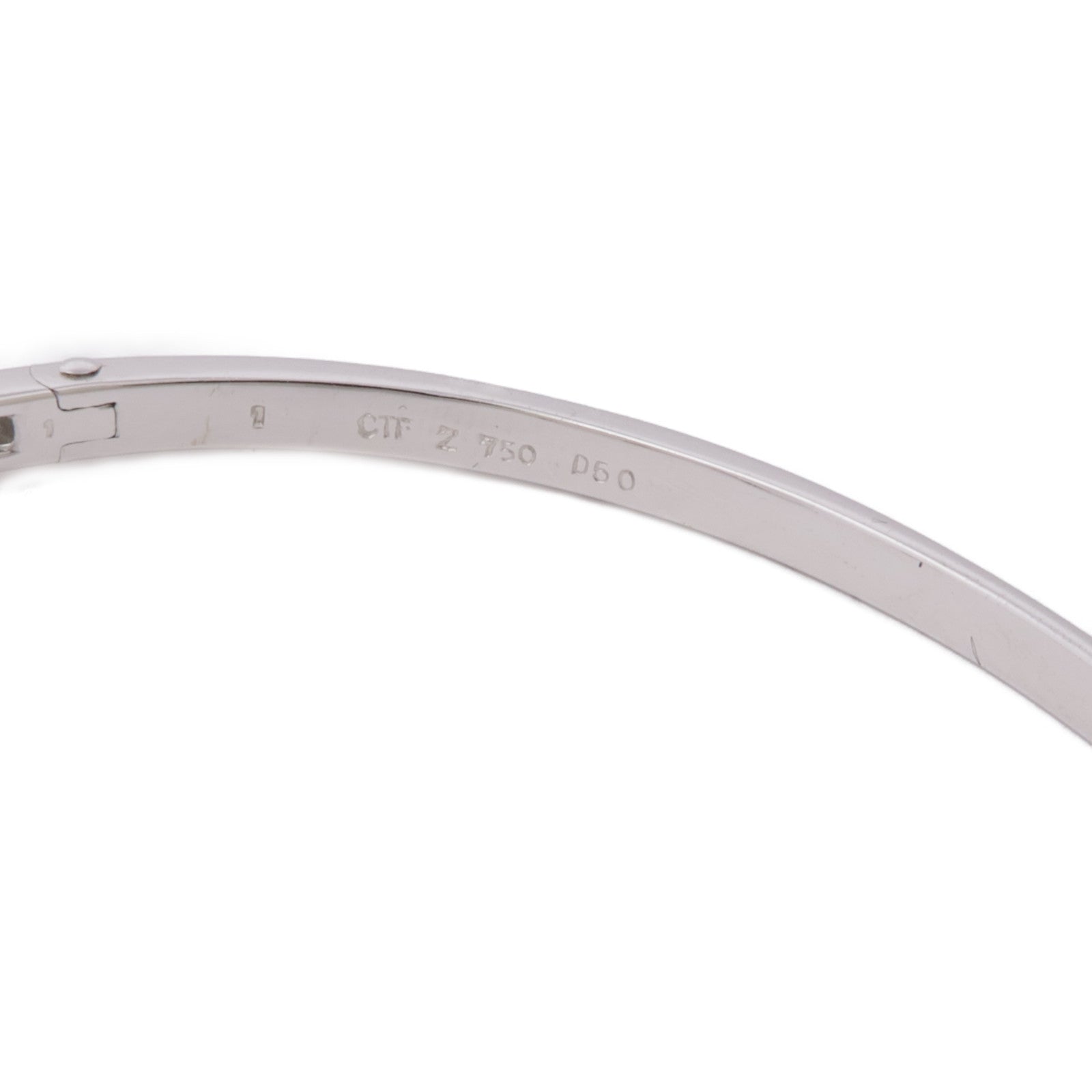 JEWELRY 【激減優惠】18K白金Diamond Bangle鑽石手鐲