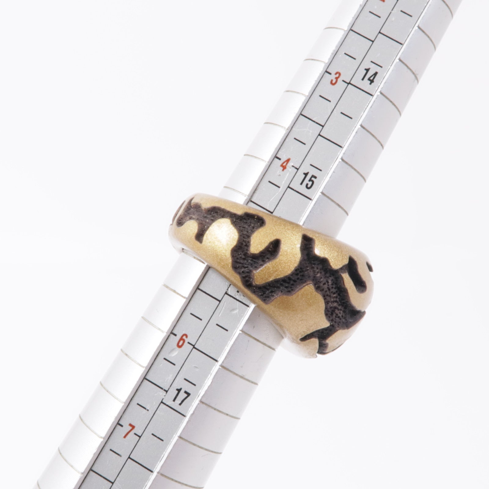 LOUIS VUITTON 木質Wood Ring戒指US#5