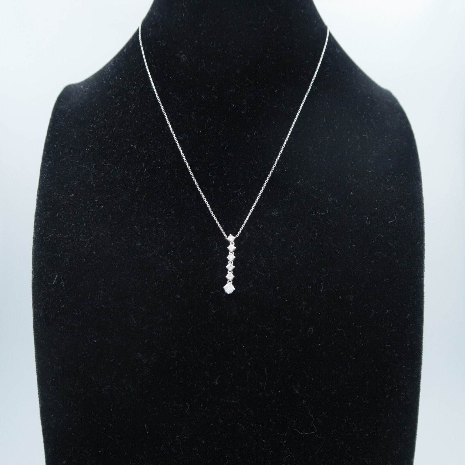 JEWELRY 18K白金Diamond Necklace鑽石項鍊