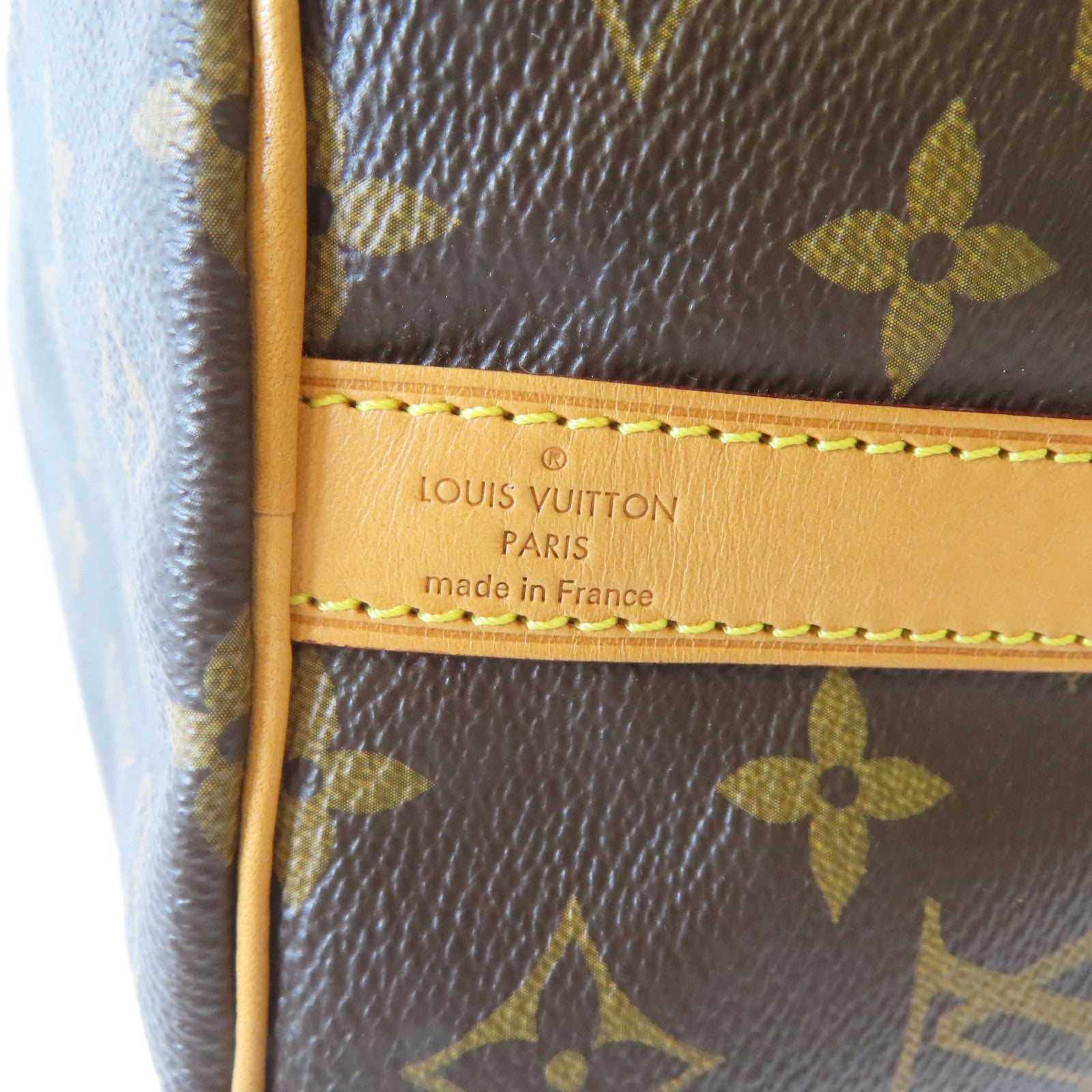 LOUIS VUITTON Monogram Speedy Bandouliere 35金扣手挽肩背兩用袋啡色