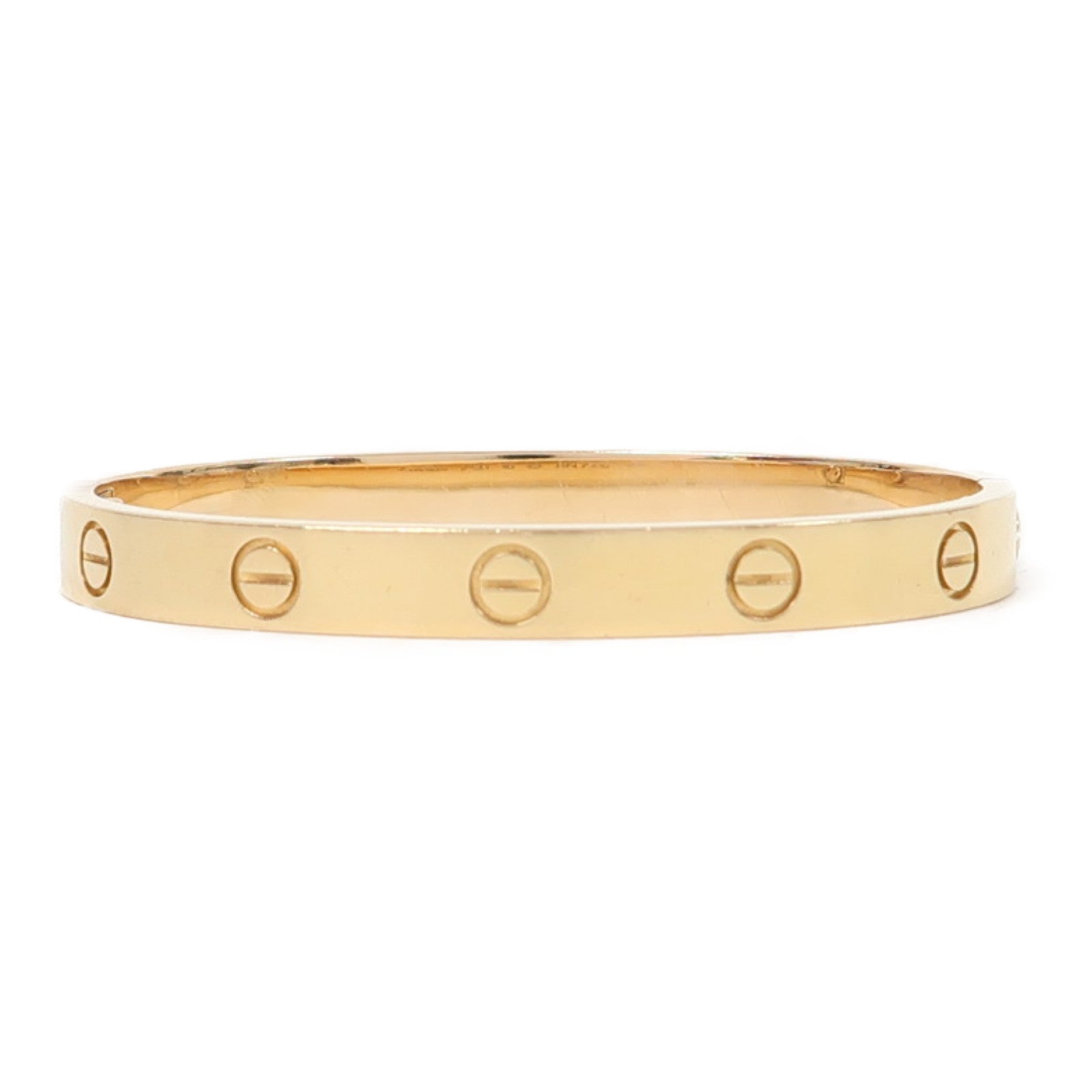 CARTIER 18K金Love Bracelet手鐲Cartier#16