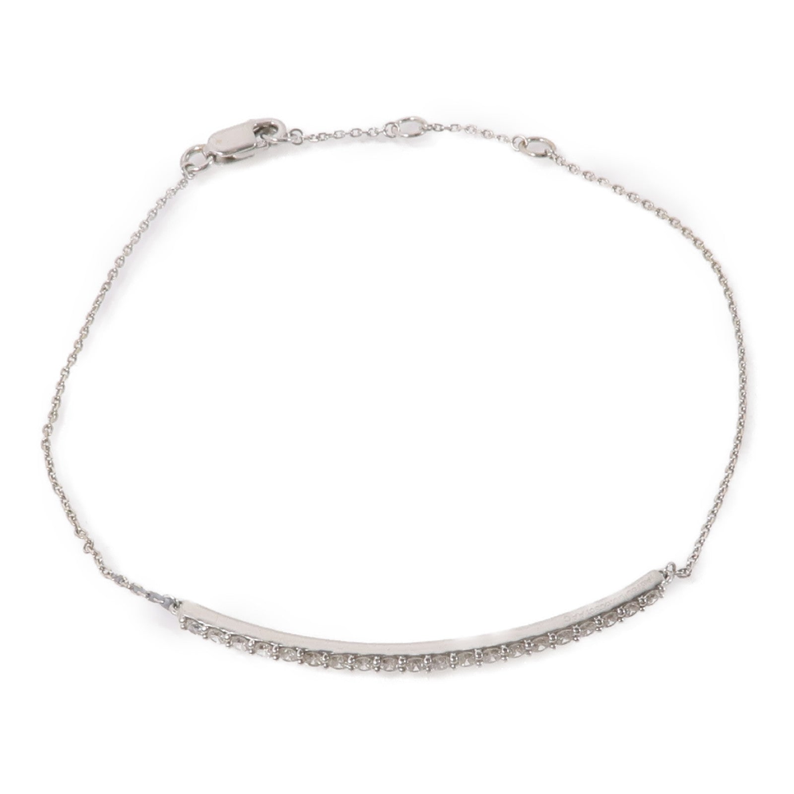 JEWELRY 18K白金Diamond Bracelet鑽石手鏈
