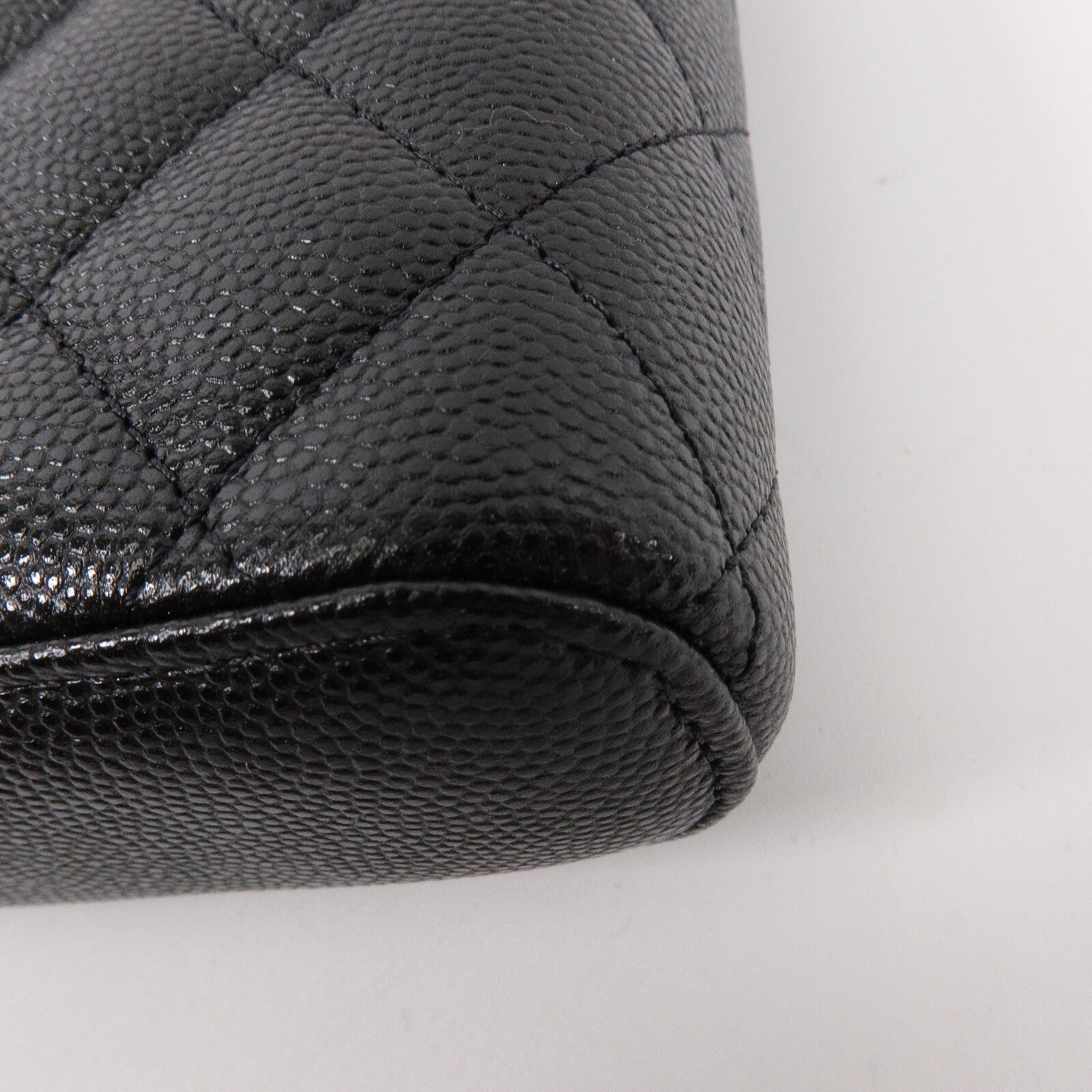 CHANEL 牛皮皮革Phone Bag鏈帶肩背袋