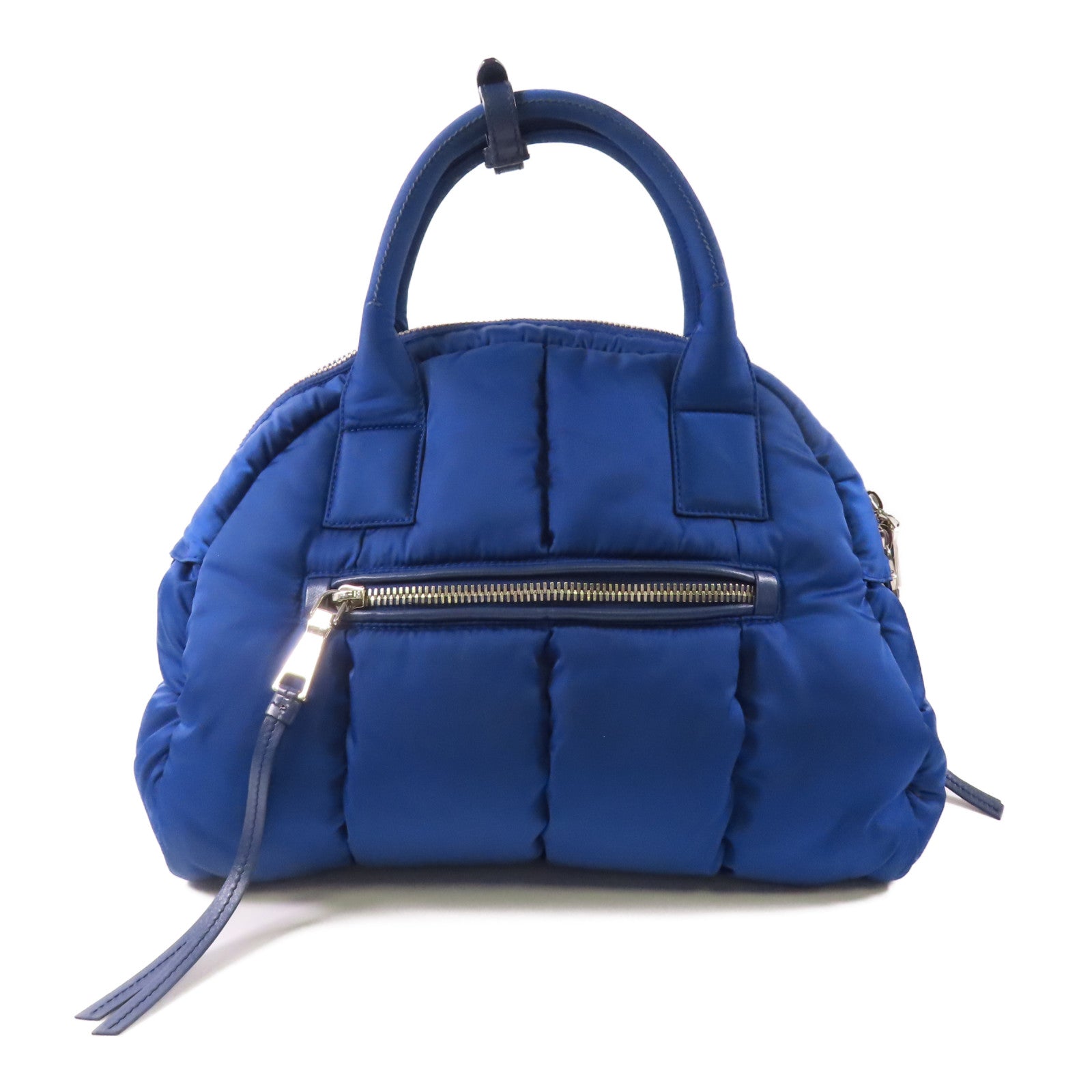 PRADA 尼龍2 Way Bag銀扣手挽肩背兩用袋