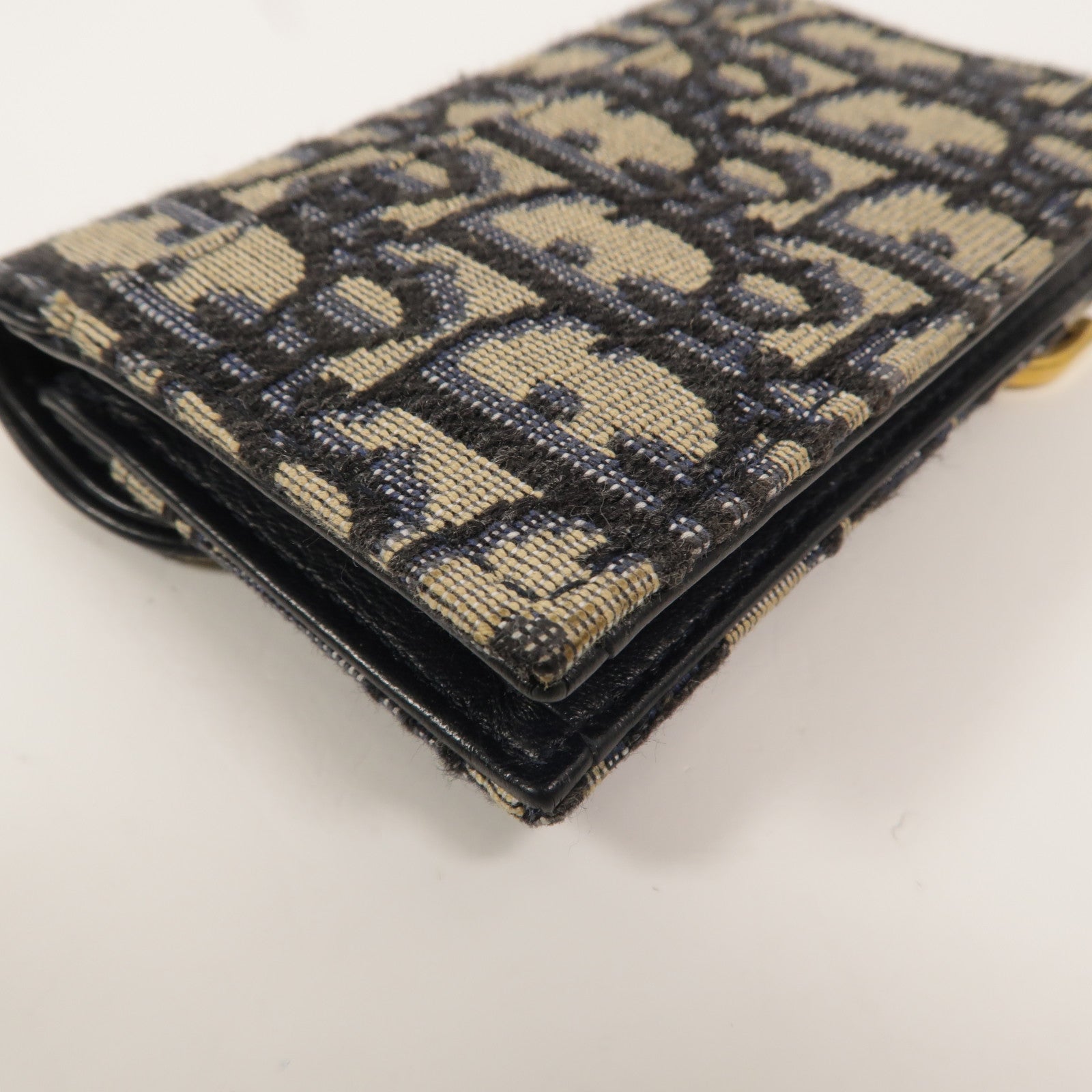 Dior Oblique帆布Saddle Card Holder卡片套