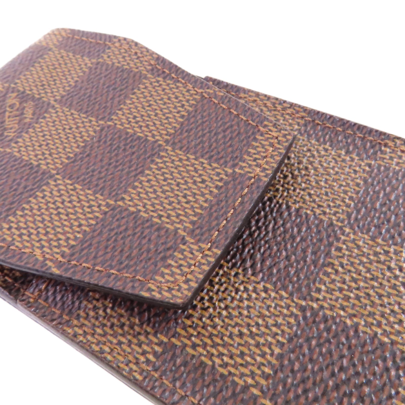 LOUIS VUITTON Damier Ebene Etui Cigarette Case煙包啡色