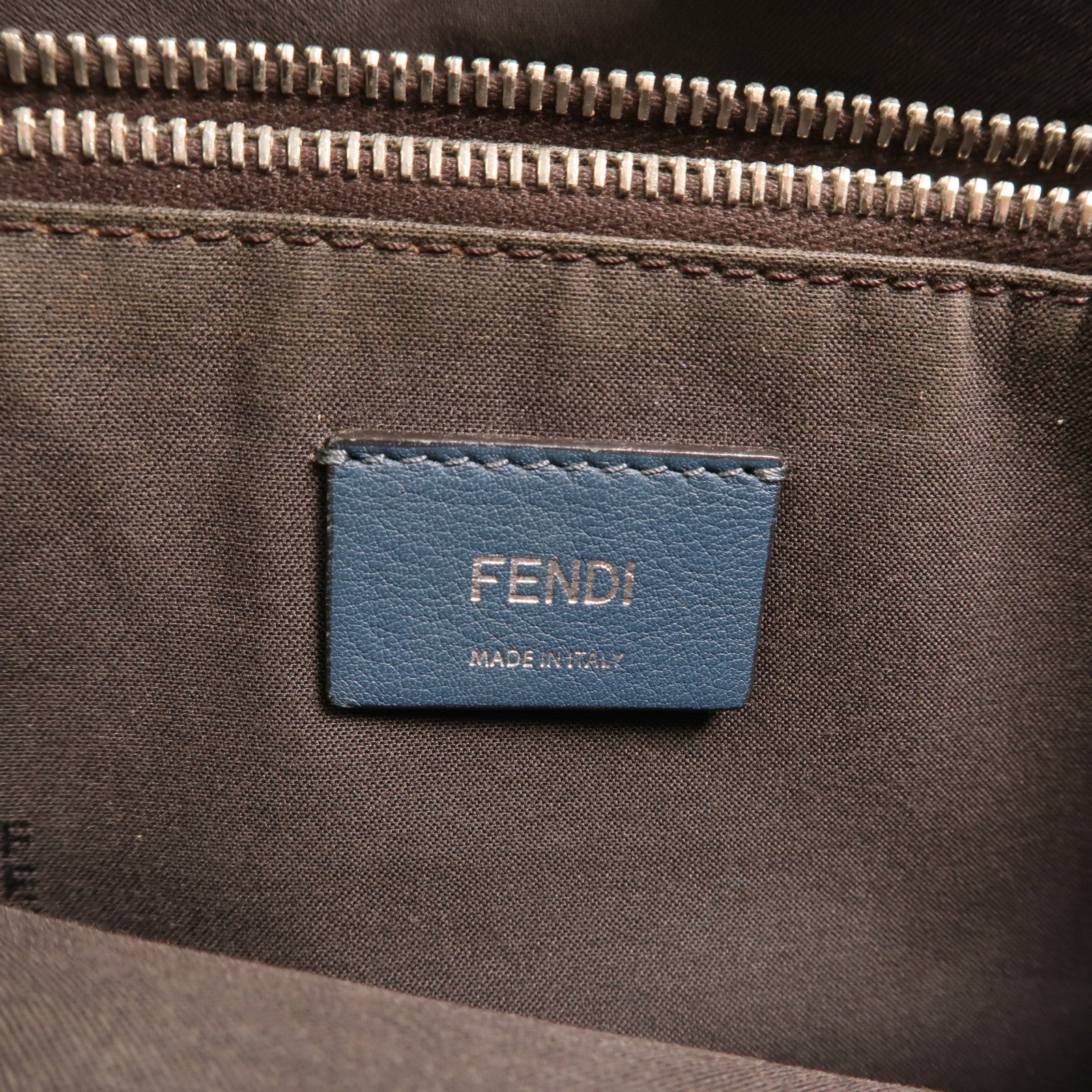FENDI 【激減優惠】牛皮皮革By The Way銀扣手挽肩背兩用袋