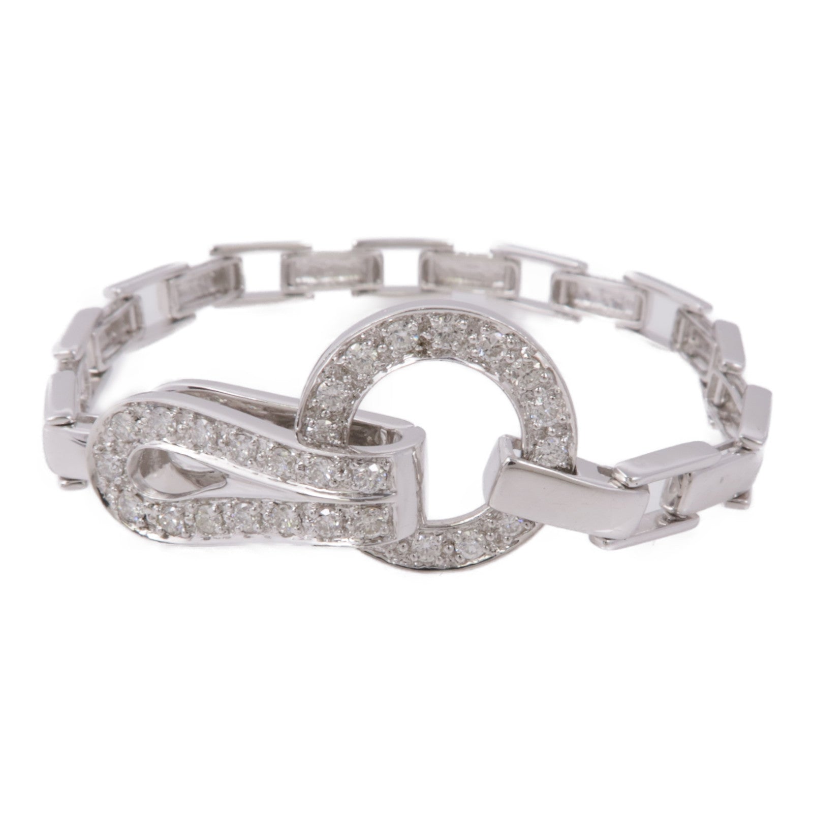 JEWELRY 18K白金Diamond Bracelet鑽石手鏈