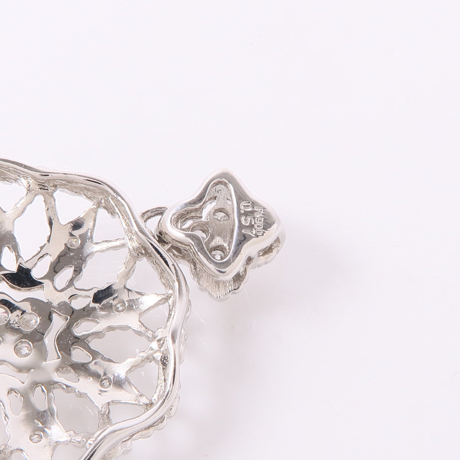 JEWELRY 【激減優惠】PT900鉑金Diamond Pendant Top鑽石吊墜