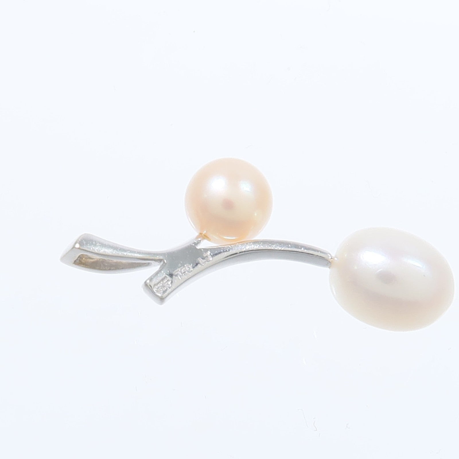 JEWELRY 18K白金Pearl Pendant珍珠吊墜